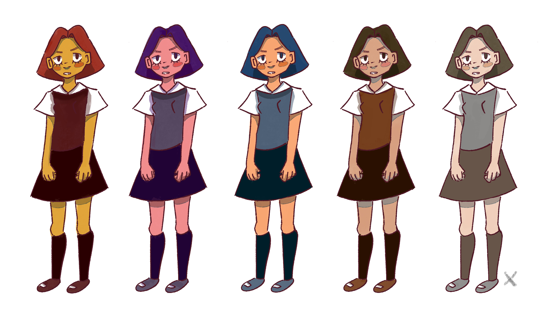 Thesis Pre-Production Character Design