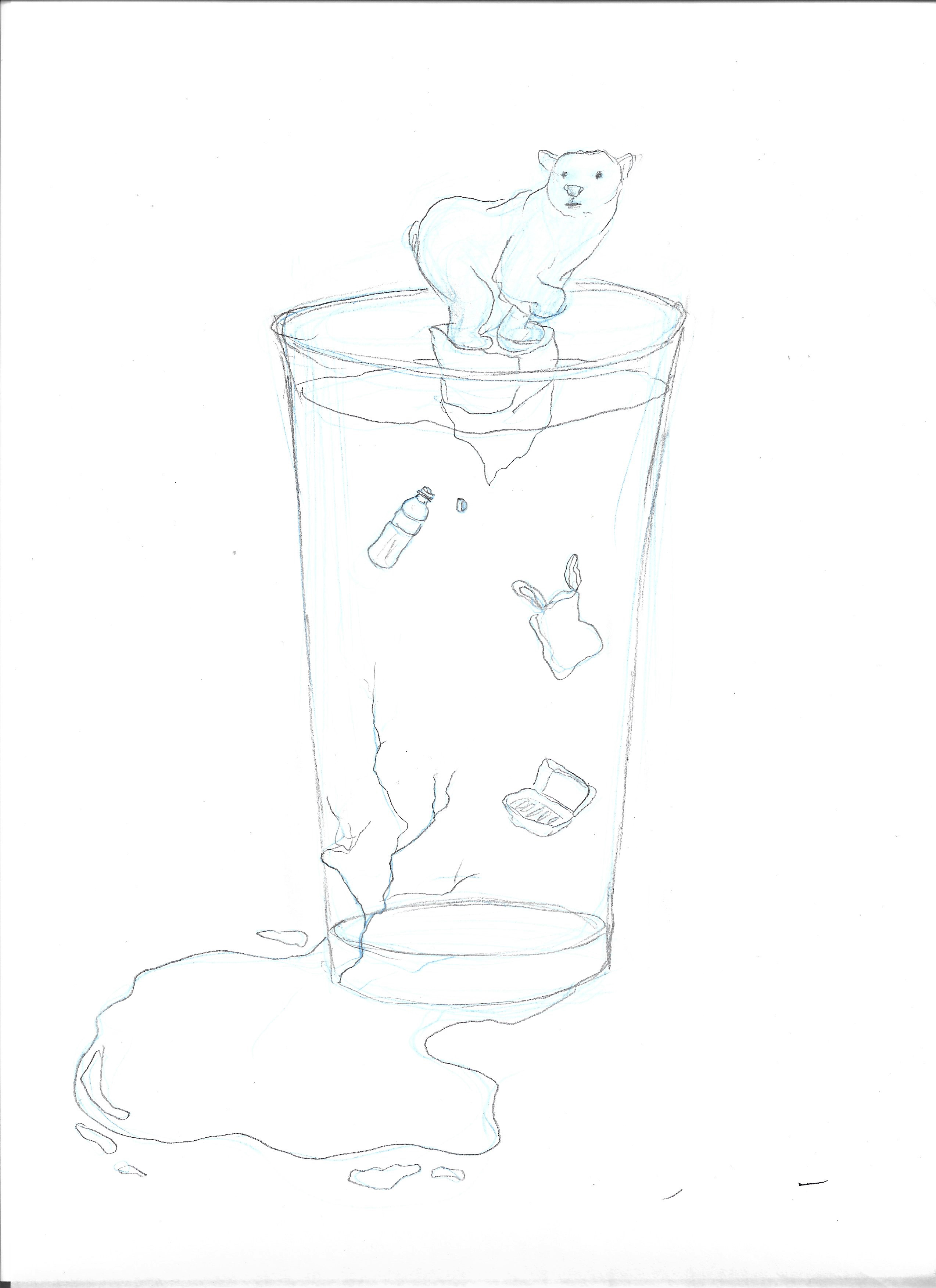 Glacier As Water Pitcher