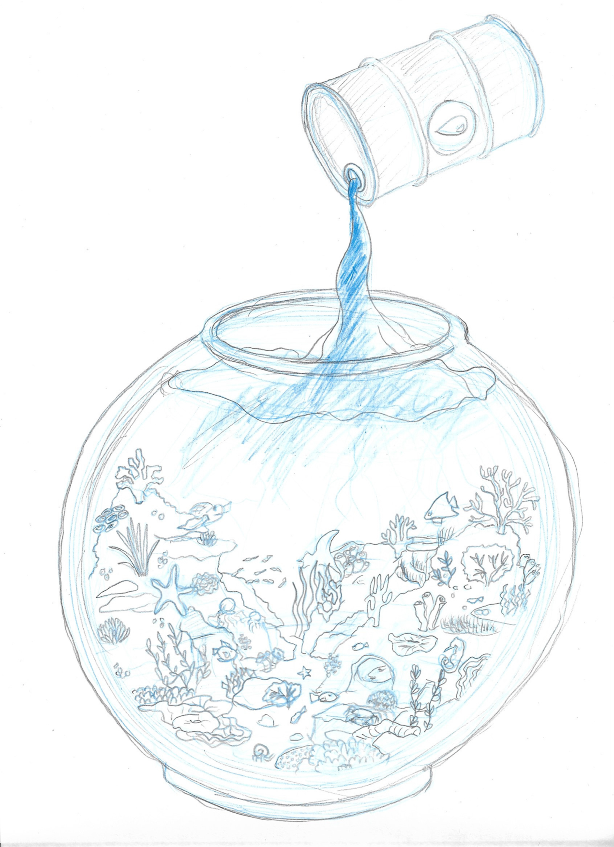 Oil Spills As Fish Food