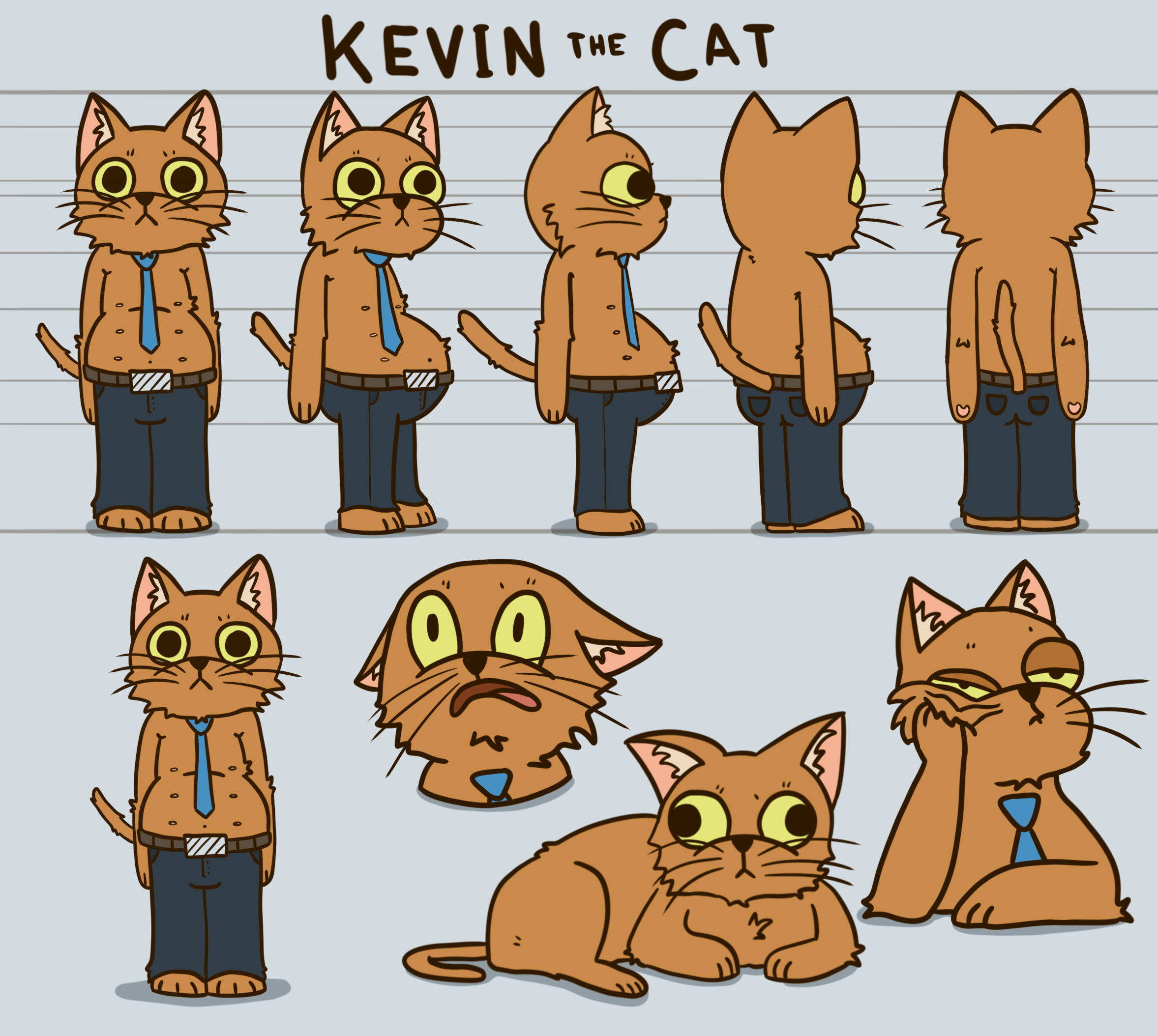 Kevin - Character Designs