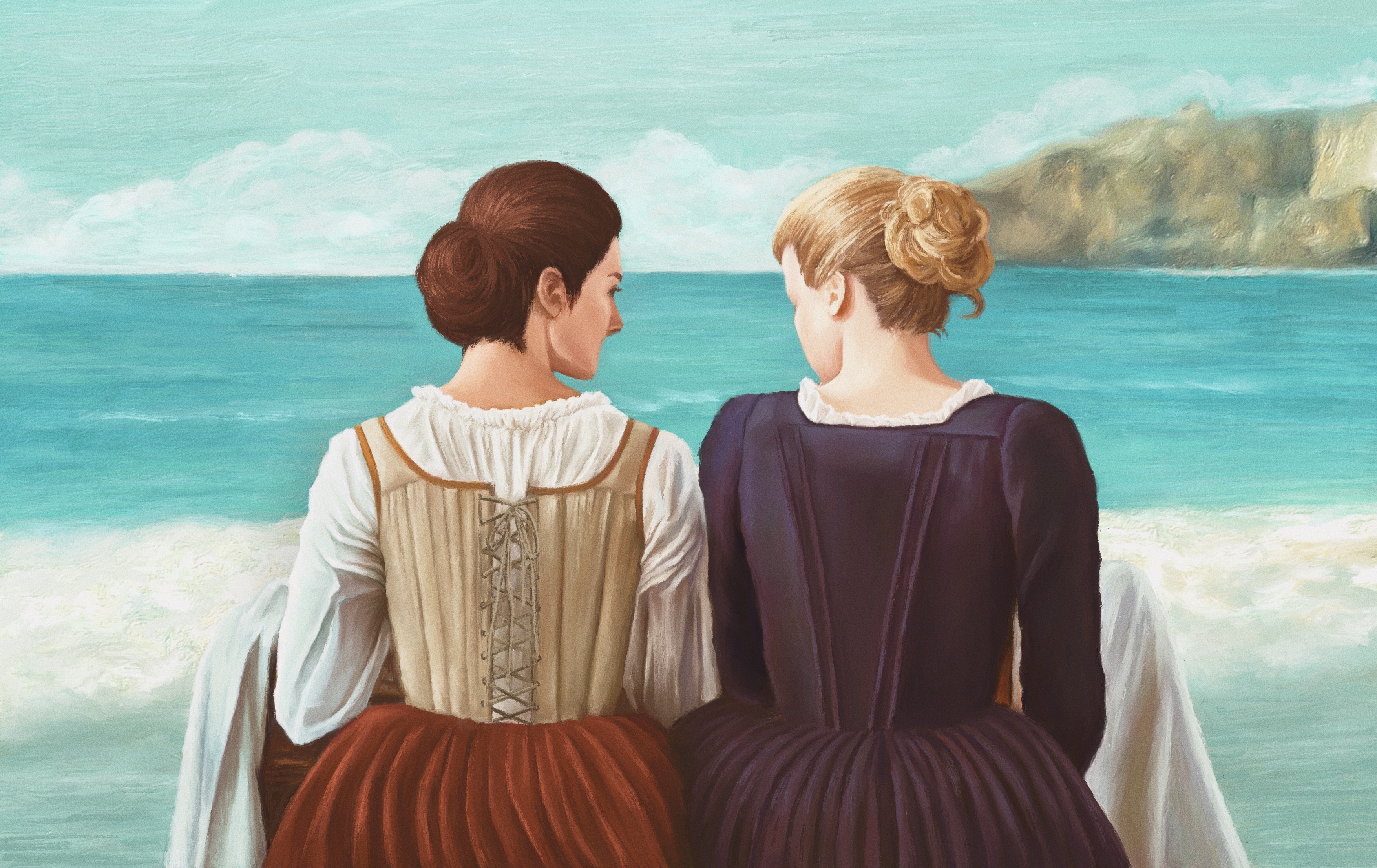 Portrait of Ladies in the Water