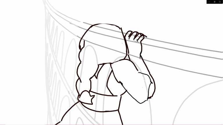 Second Place concept work