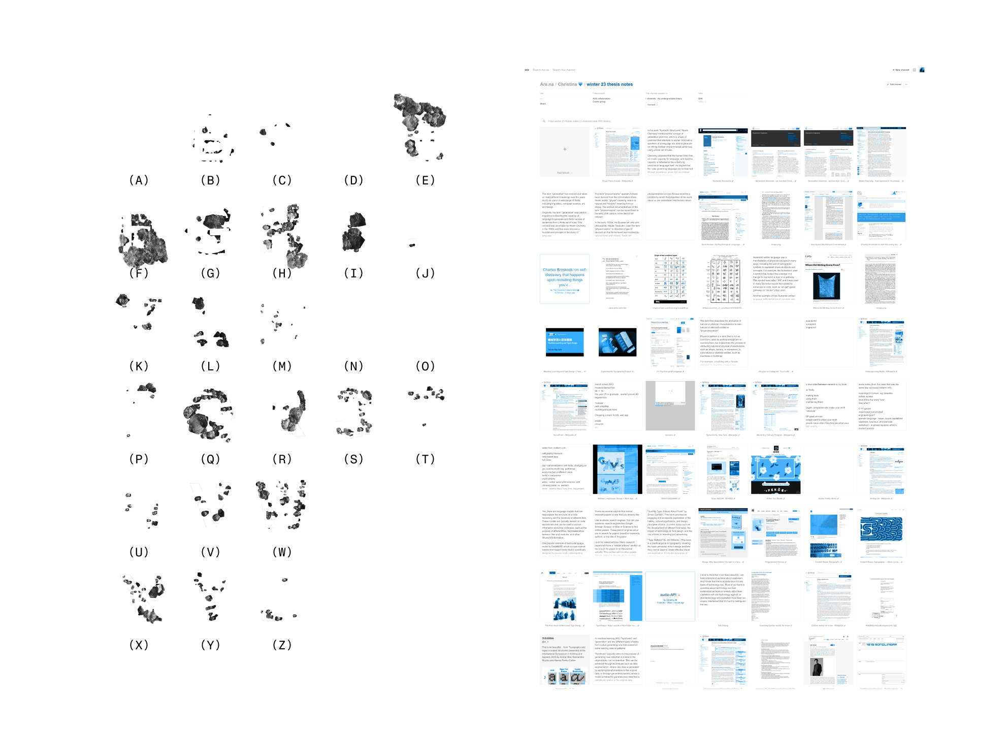 Crystal type: Physiomorphic font design through generative tooling