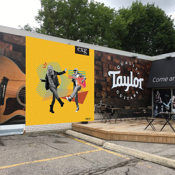 Music Store Mural