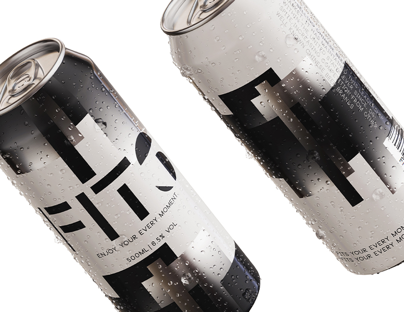 Beer "FITS" Packaging Design