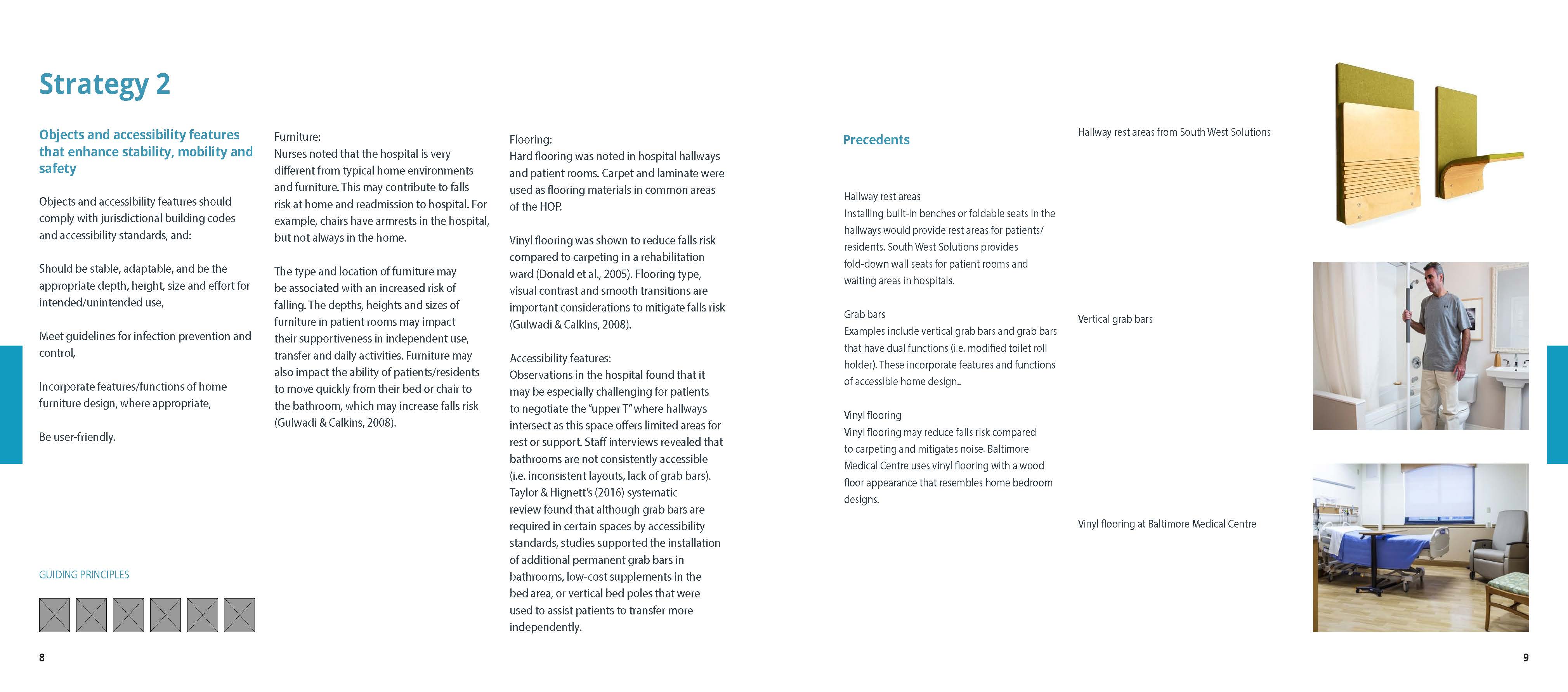 Beyond accessibility, towards fall prevention