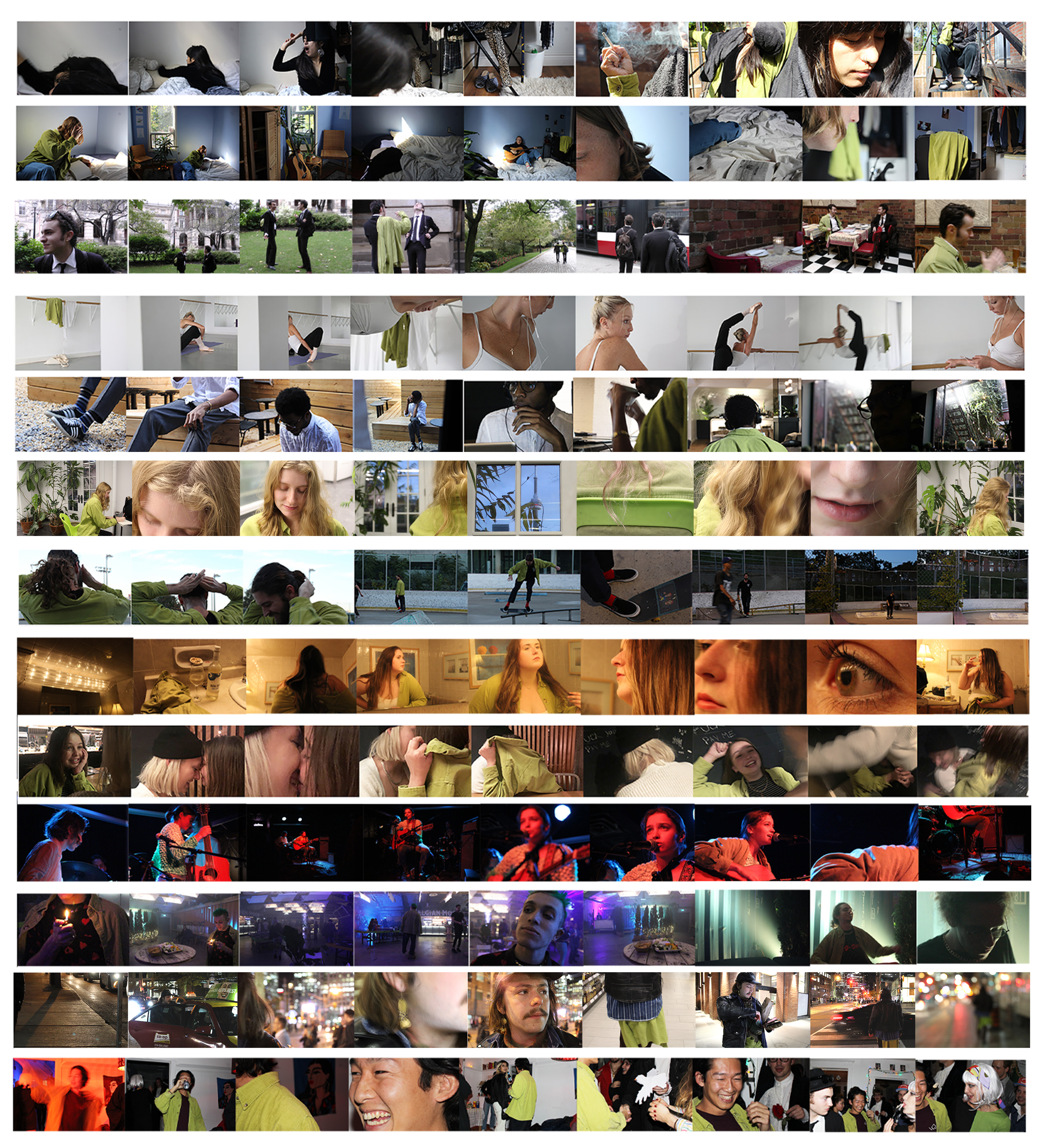 A day in the Life of a Green Corduroy Shirt