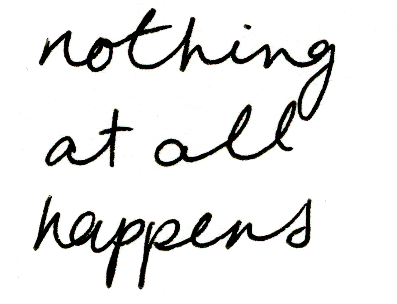 Where We Used to Walk