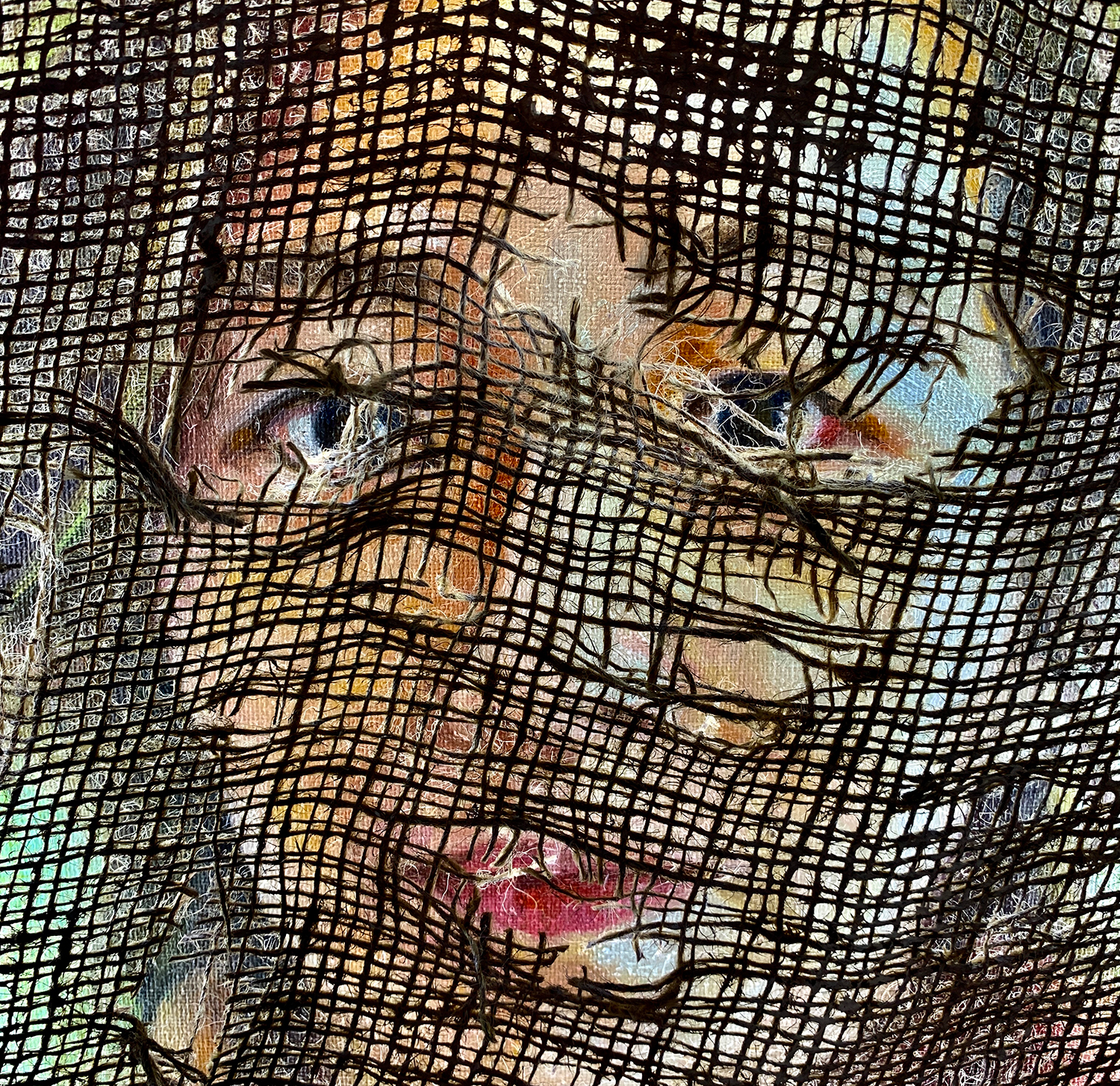 Self Portrait of Middle-Aged Woman