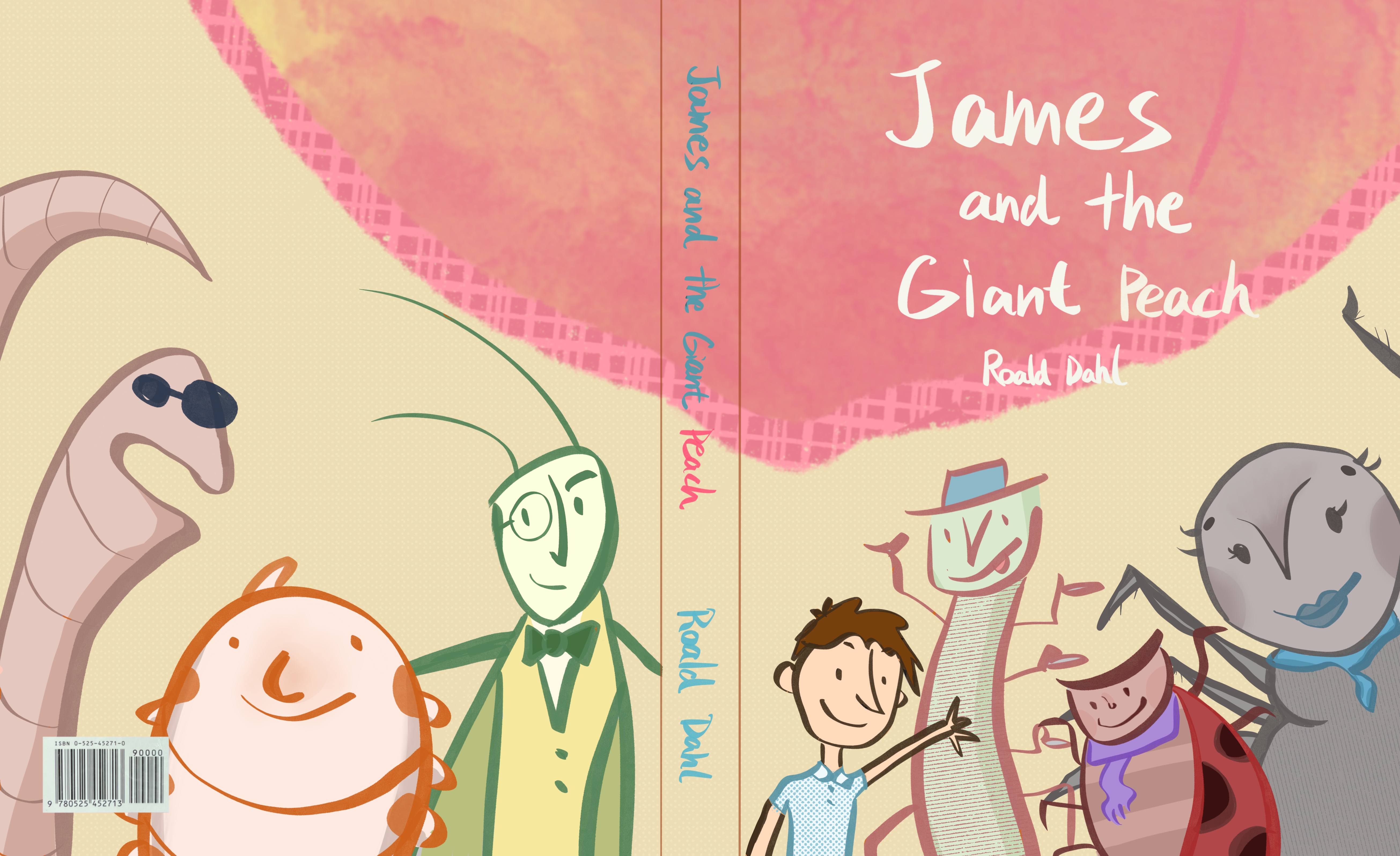 James And The Giant Peach Book Cover