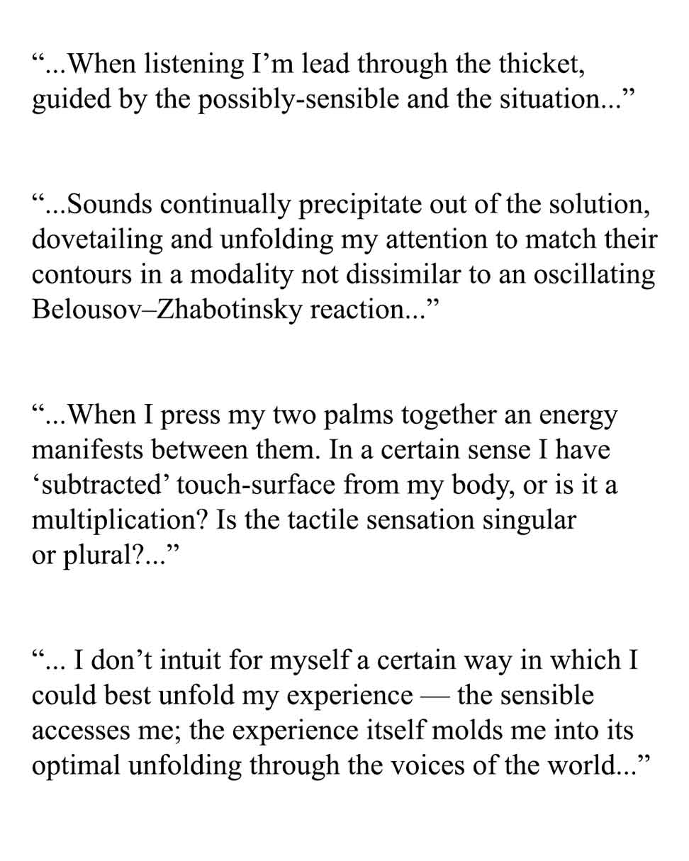 The Founding Role of Voice