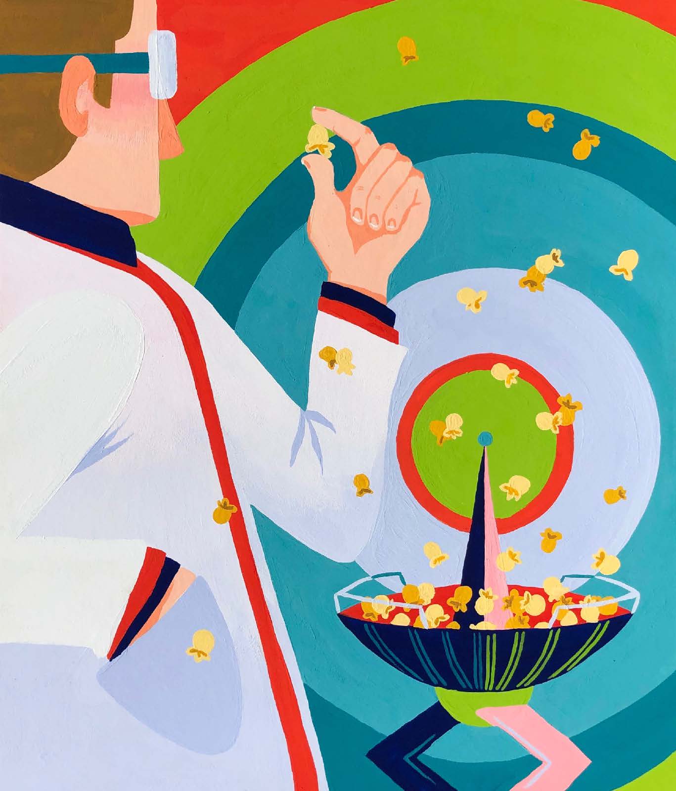 Popping! In the Radar Dish