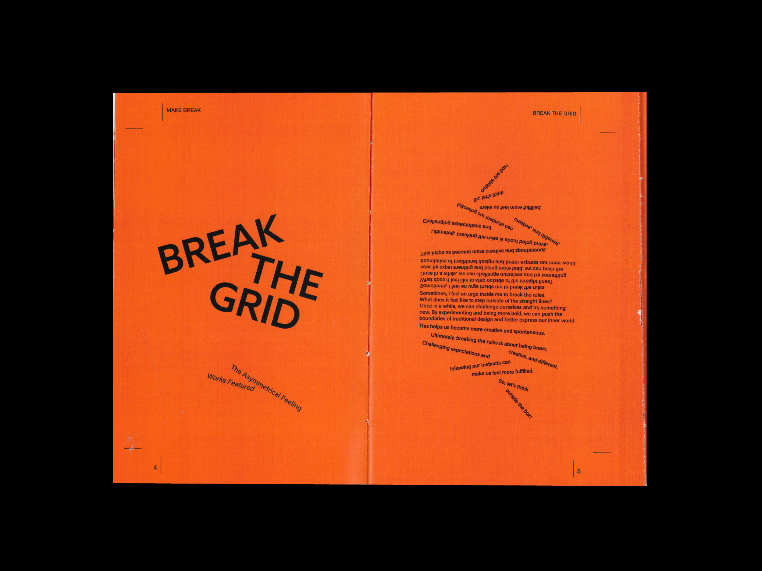 Make Break: Self-Reflection Book