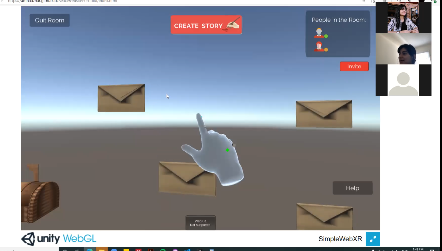 Mixed Reality Storytelling for Social Engagement with Older Adults