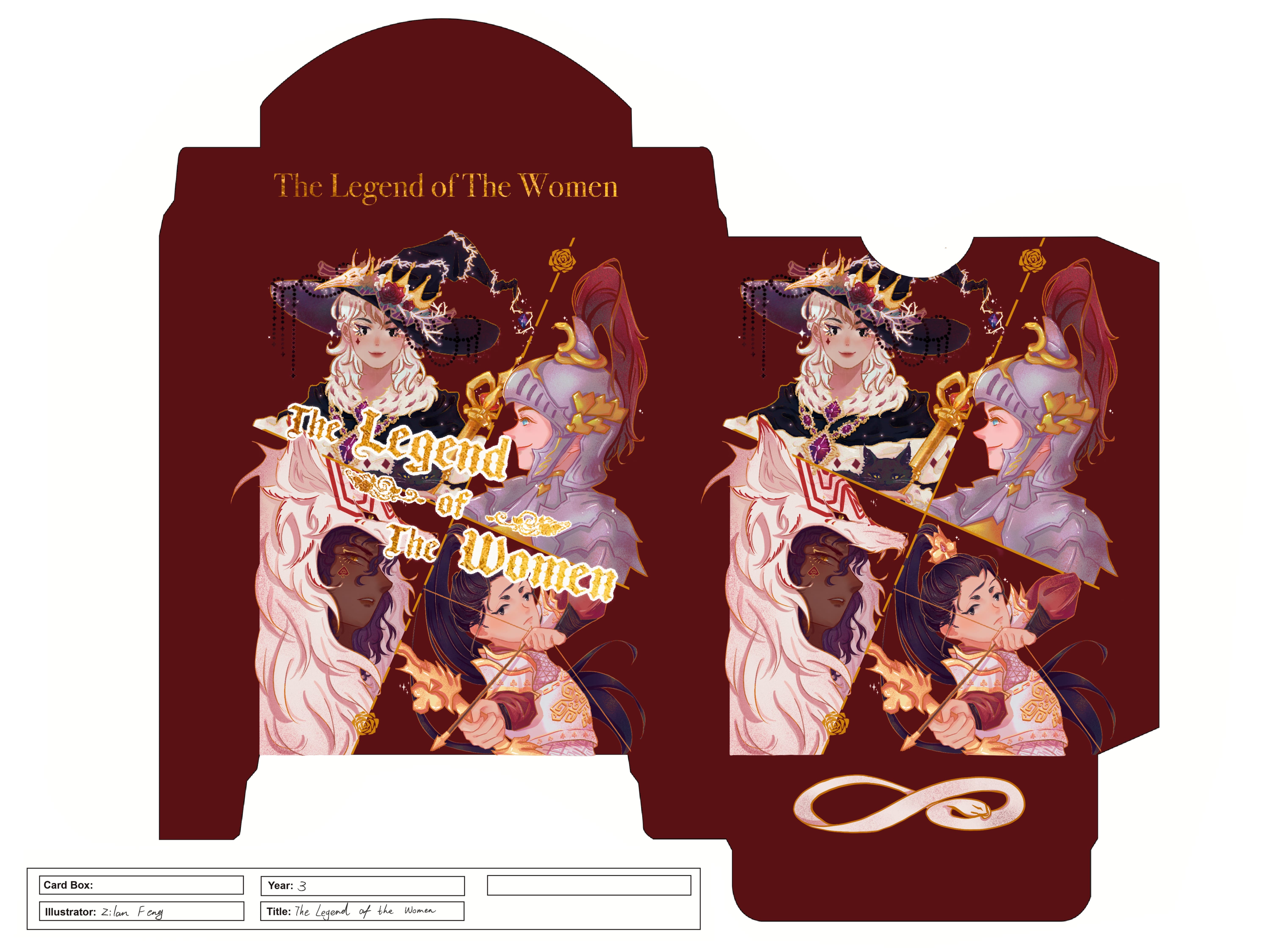 Playing Cards - The Legend of Women