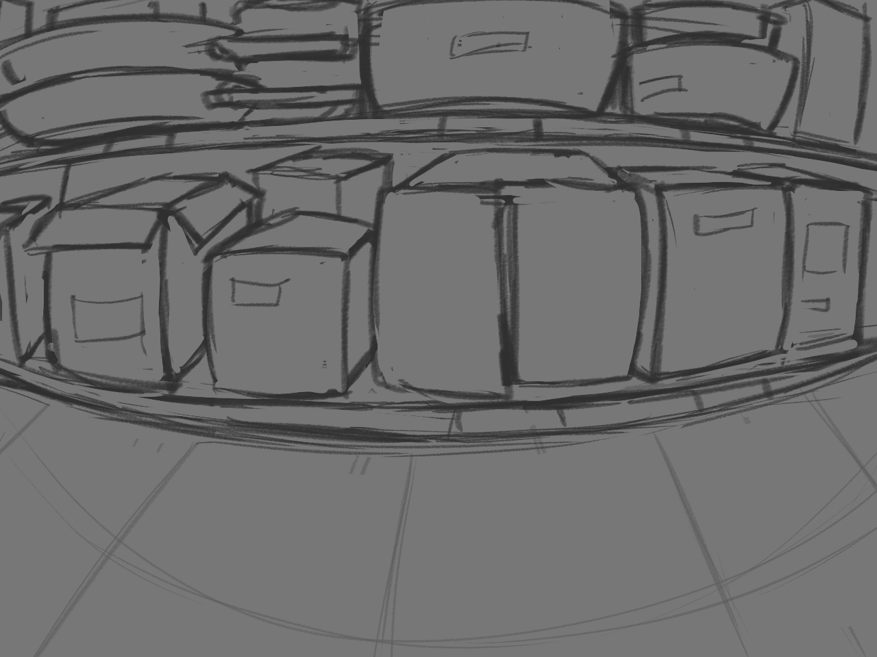 Deadstock Animatic Layouts