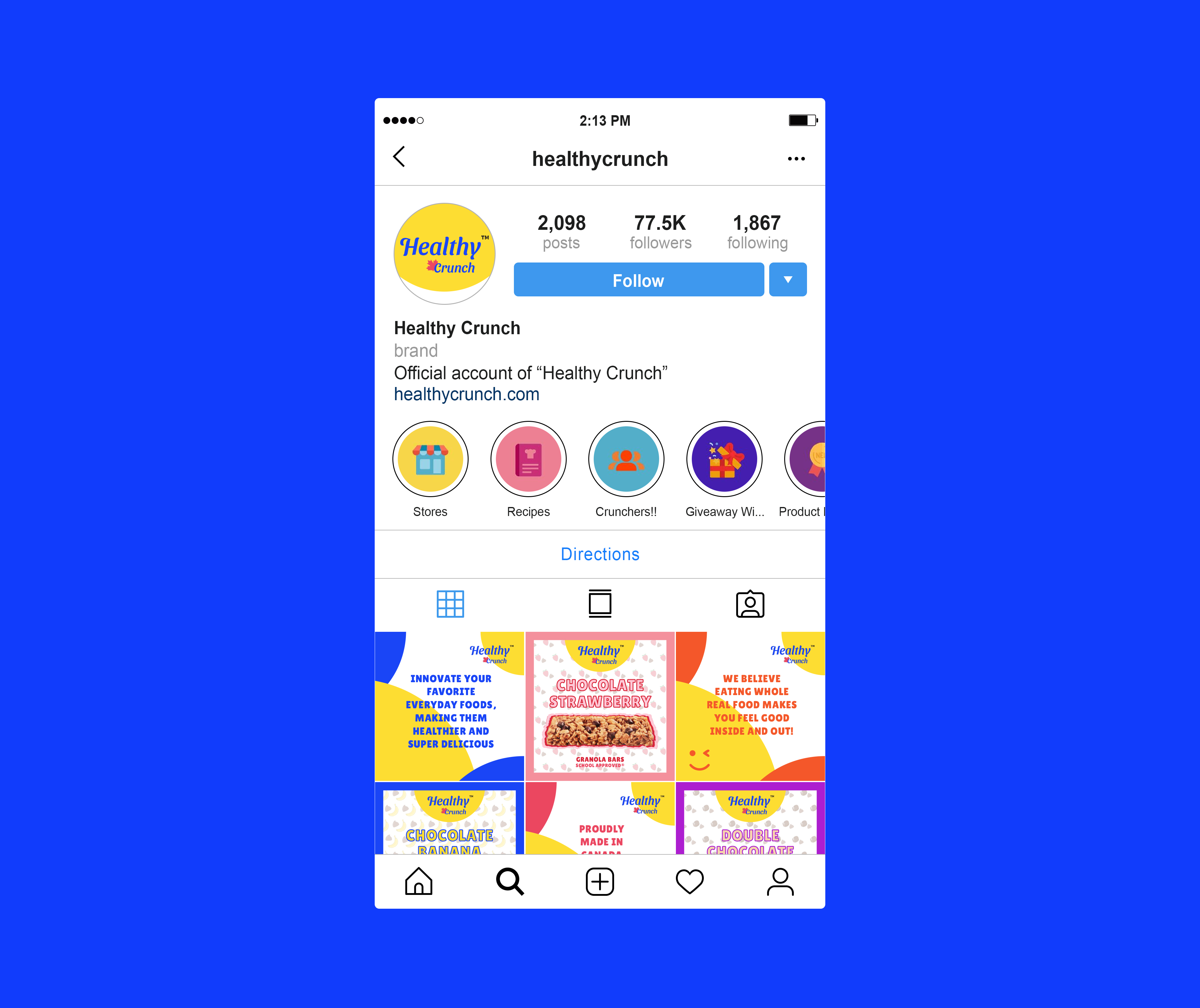 Healthy Crunch Rebranding