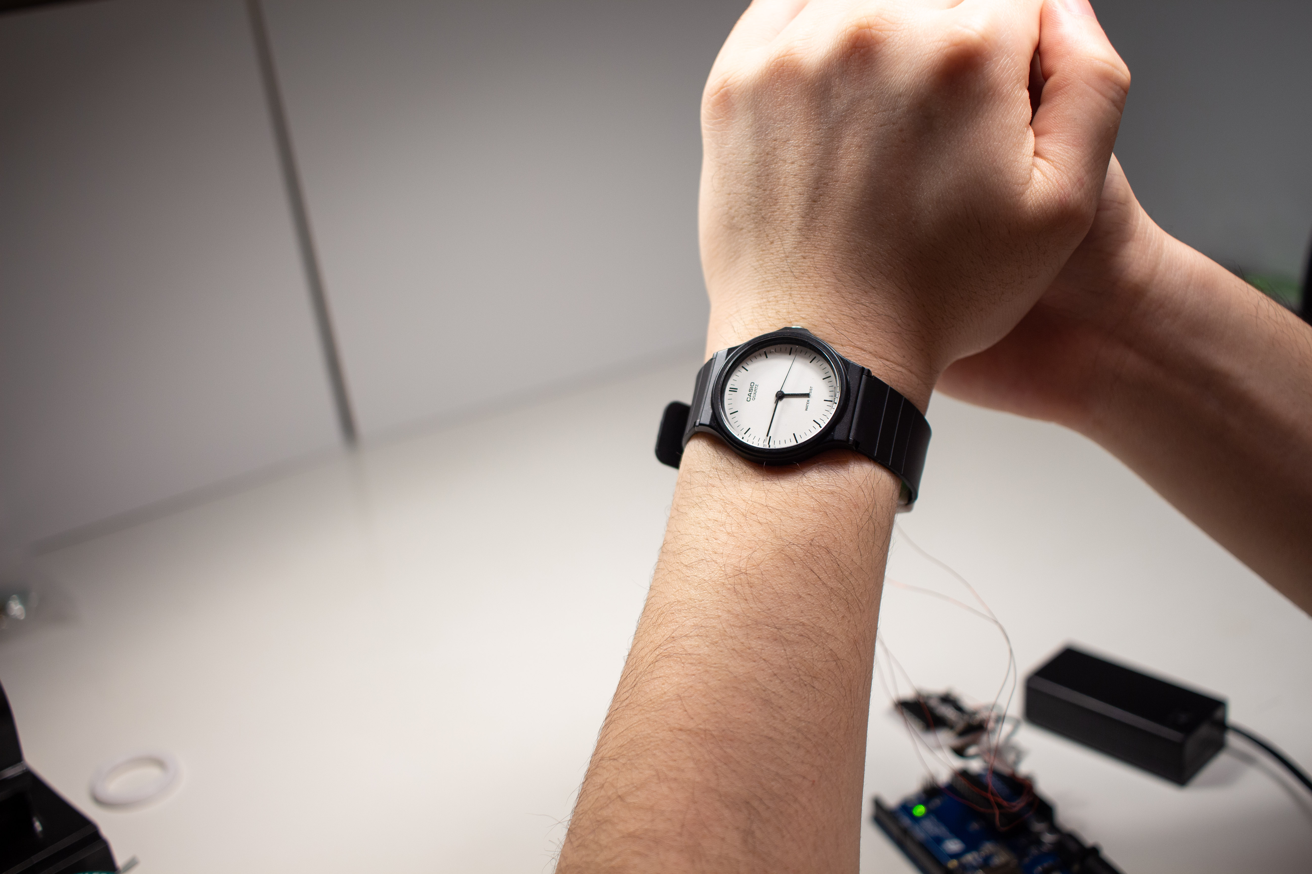 Heartbeat Wristwatch long view