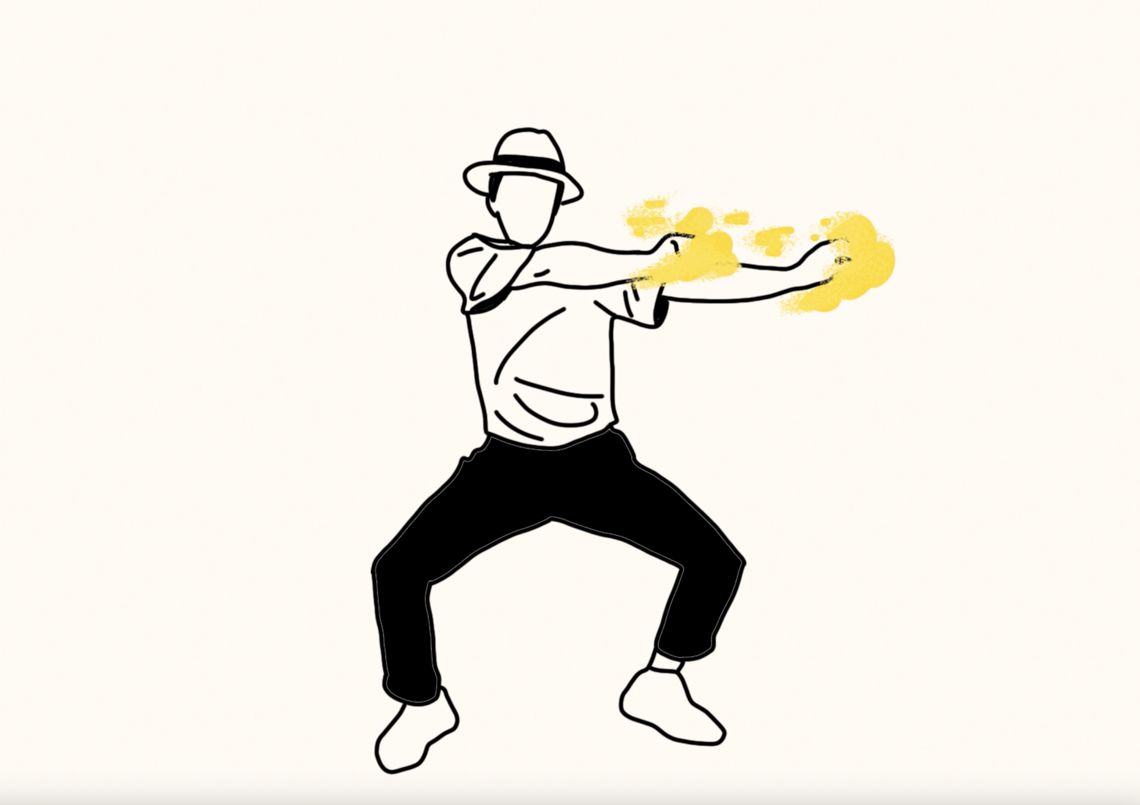 Uptown Funk Rotoscope Animation
