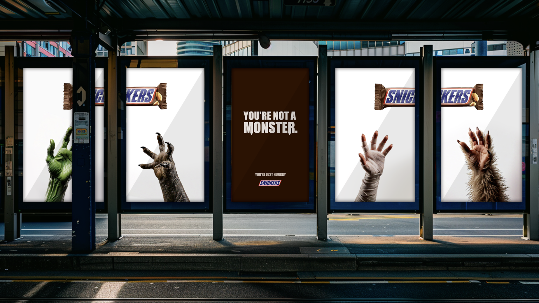 You are not a monster, You are Just hungry