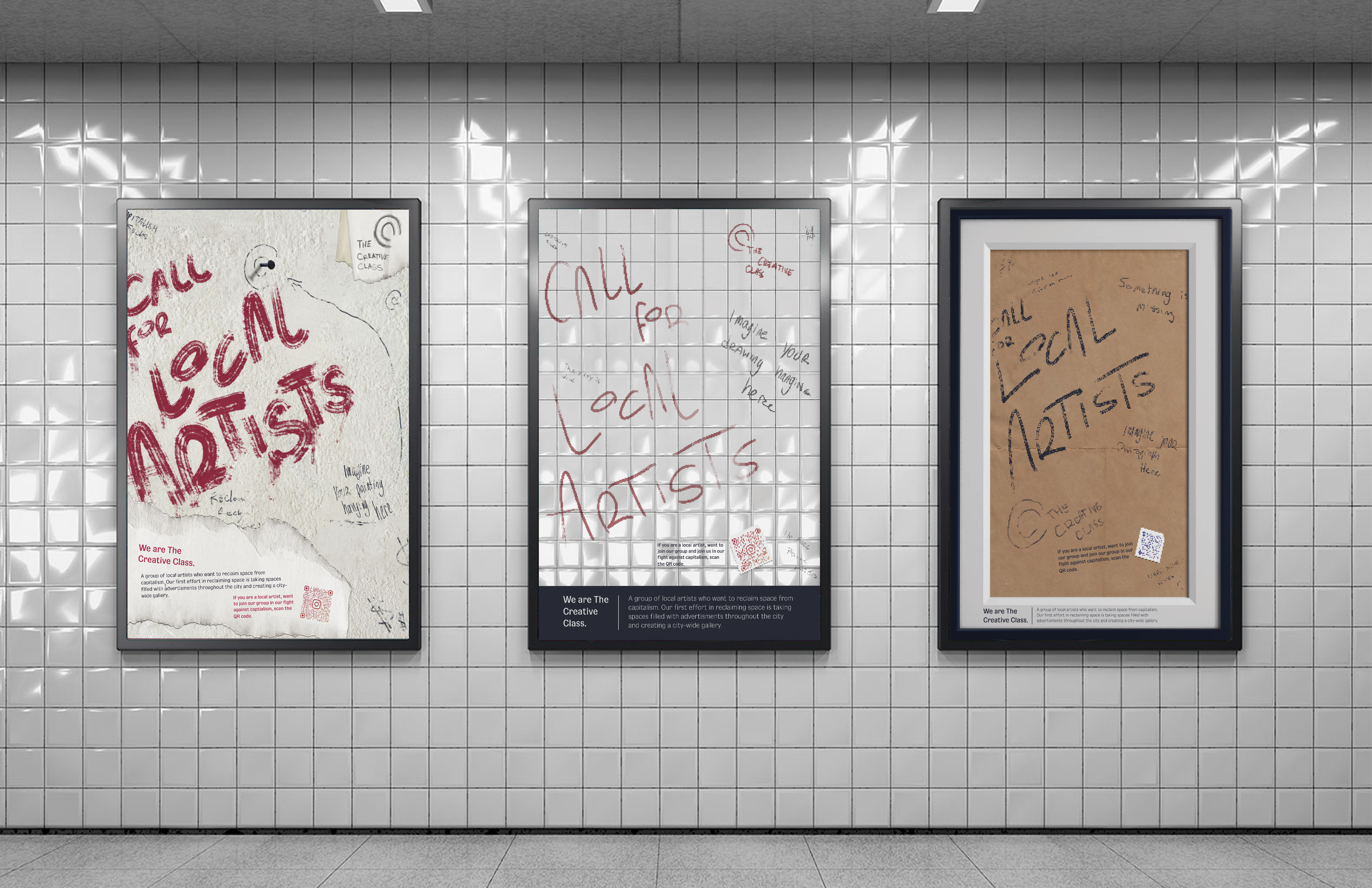 The Creative Class- phase 2, poster mockup 1