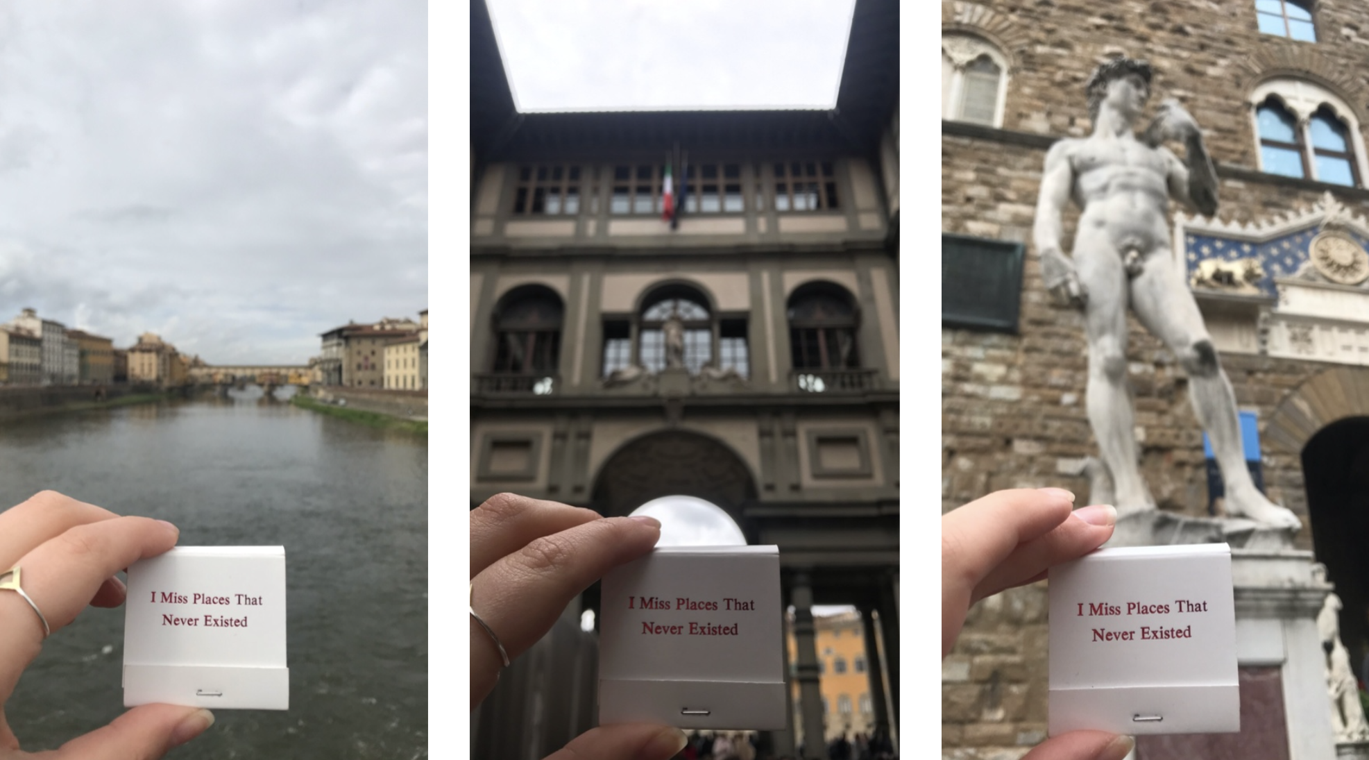 I Miss Places That Never Existed (Matchbooks)