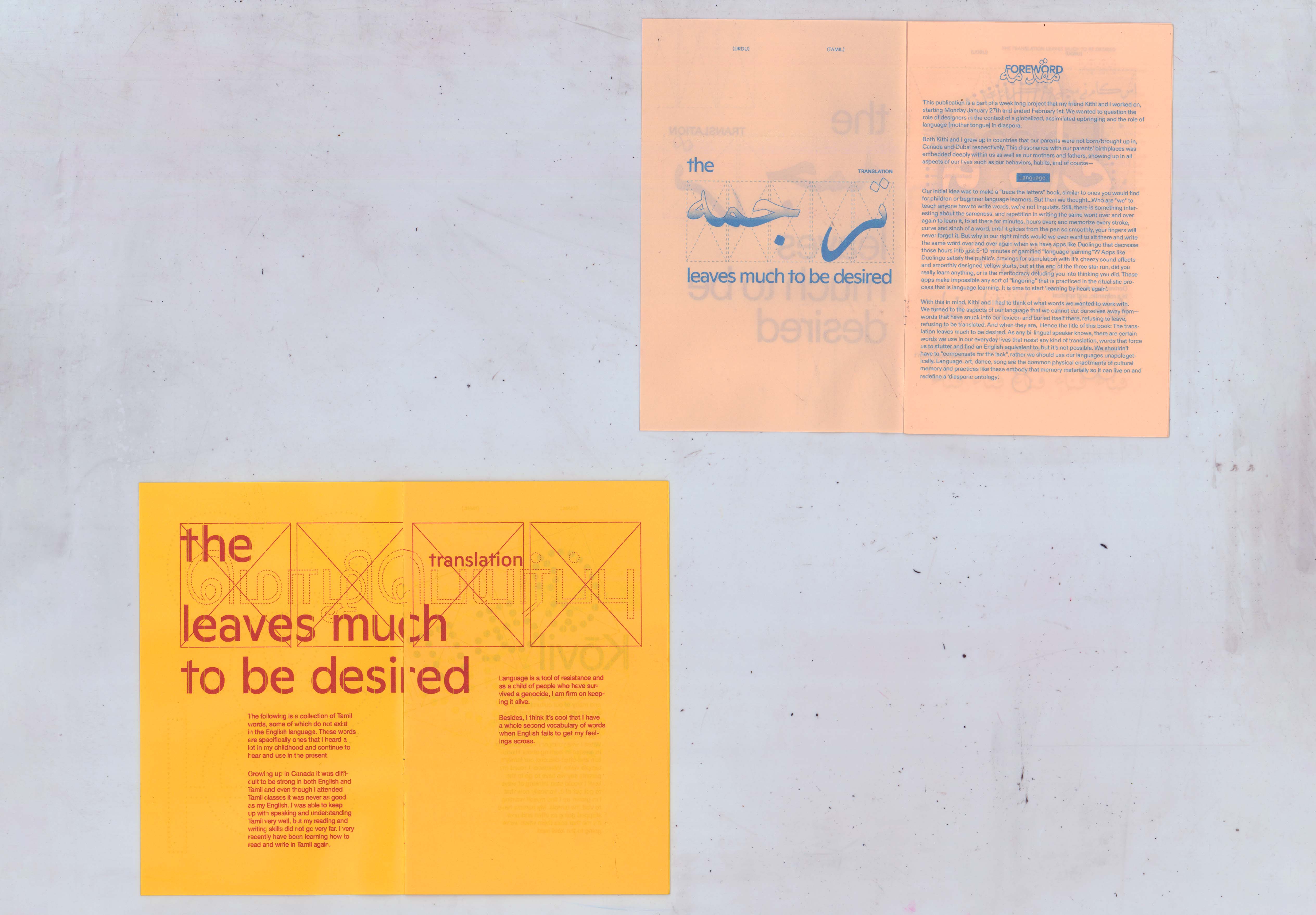 The Translation Leaves Much To Be Desired