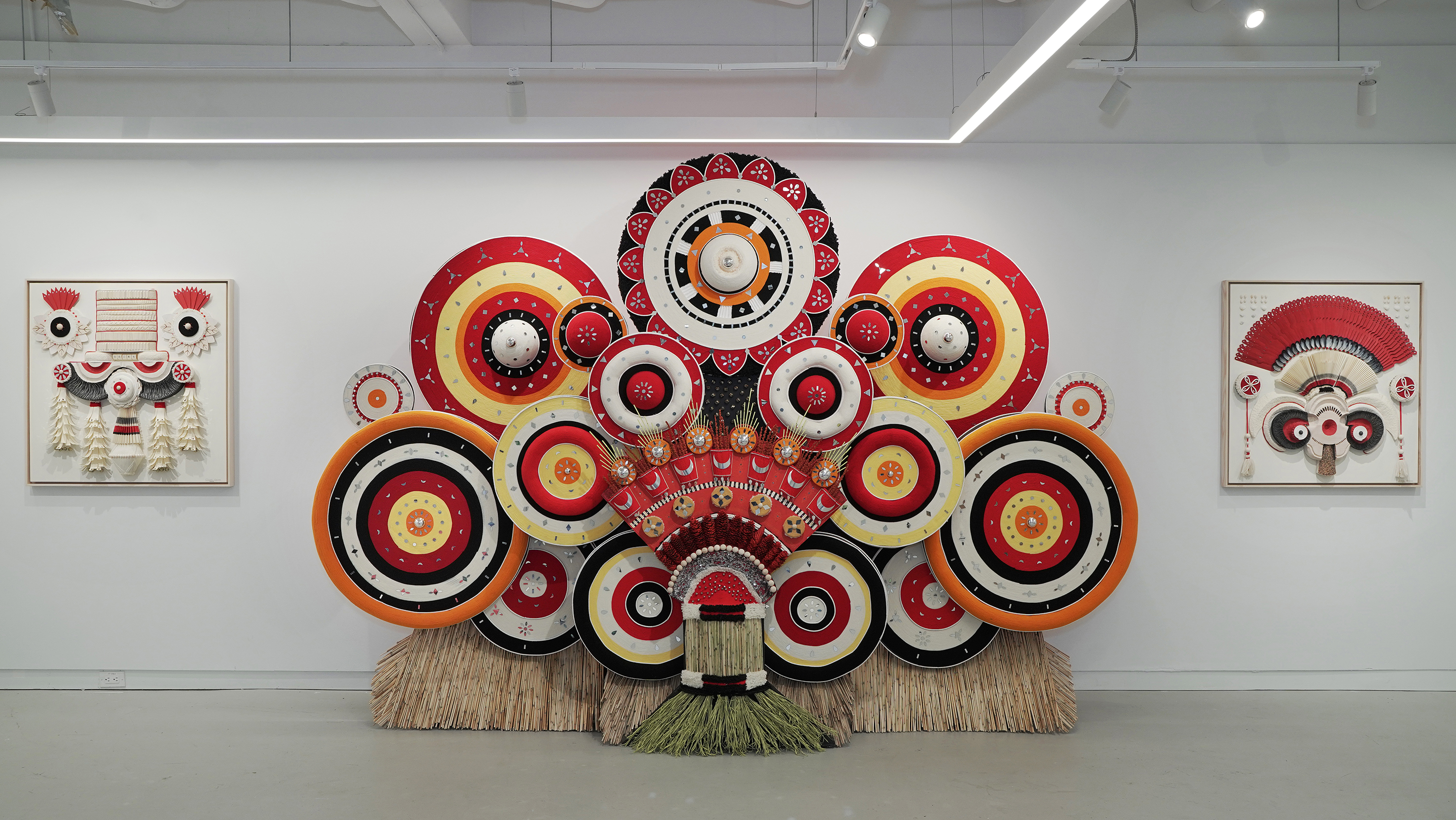 Echoes of the Divine (Center), Folklore Reimagined (Left), Divine Fragments (Right)