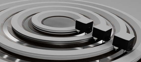 Modular Orrery design Rendering