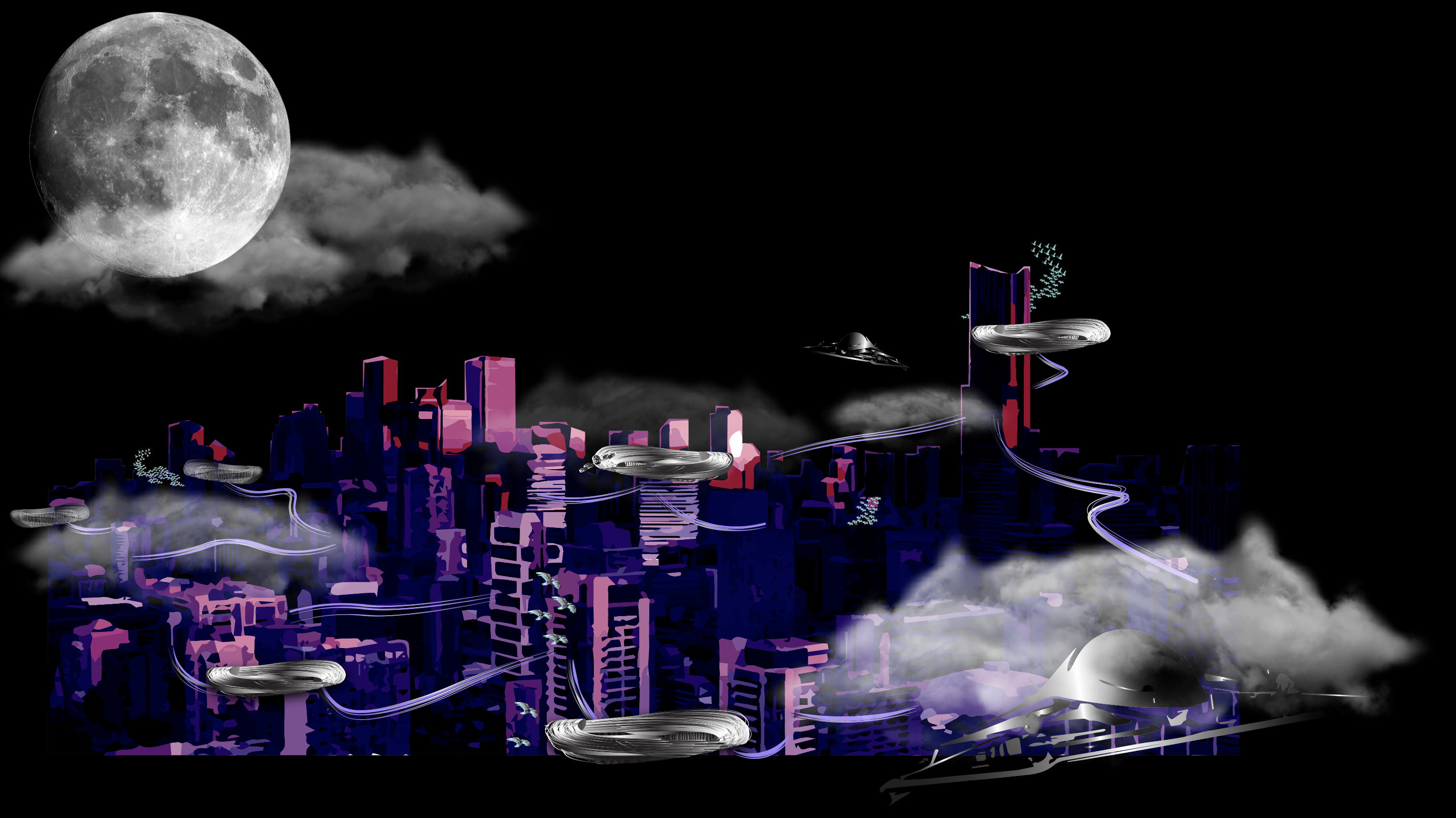 city view-rendering