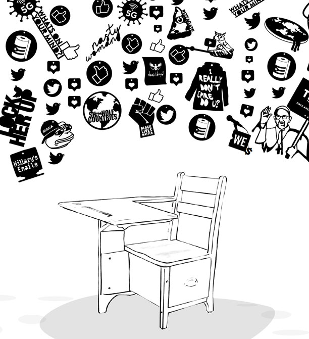 A Minute of All At Onceness: Media Literacy and Civic Education