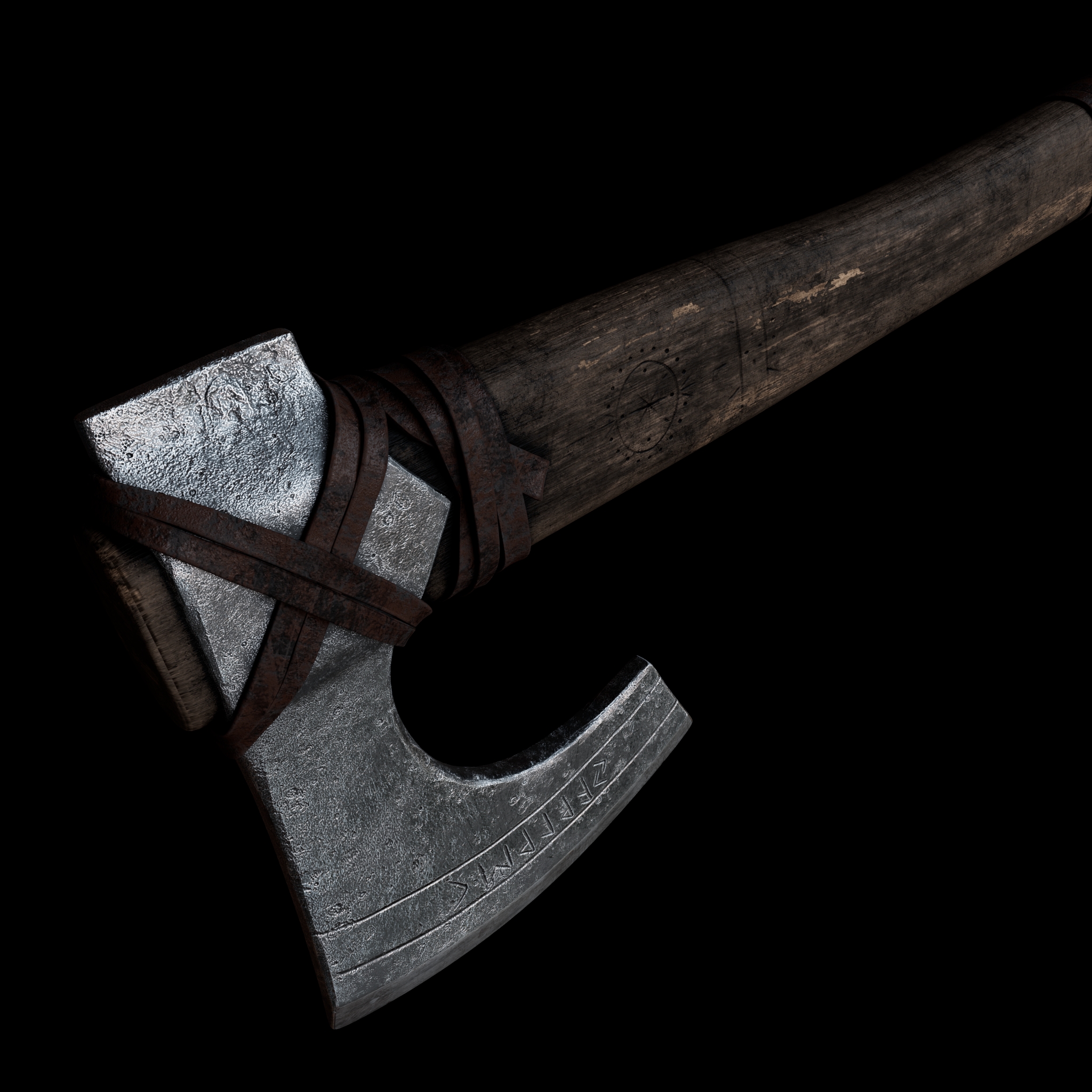 3D Modeling: Axe