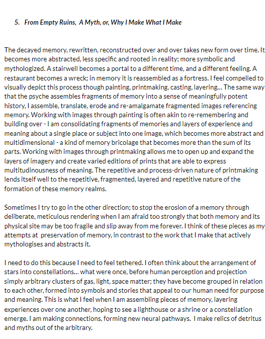 ReBUILDING THE MEMORY SPACE