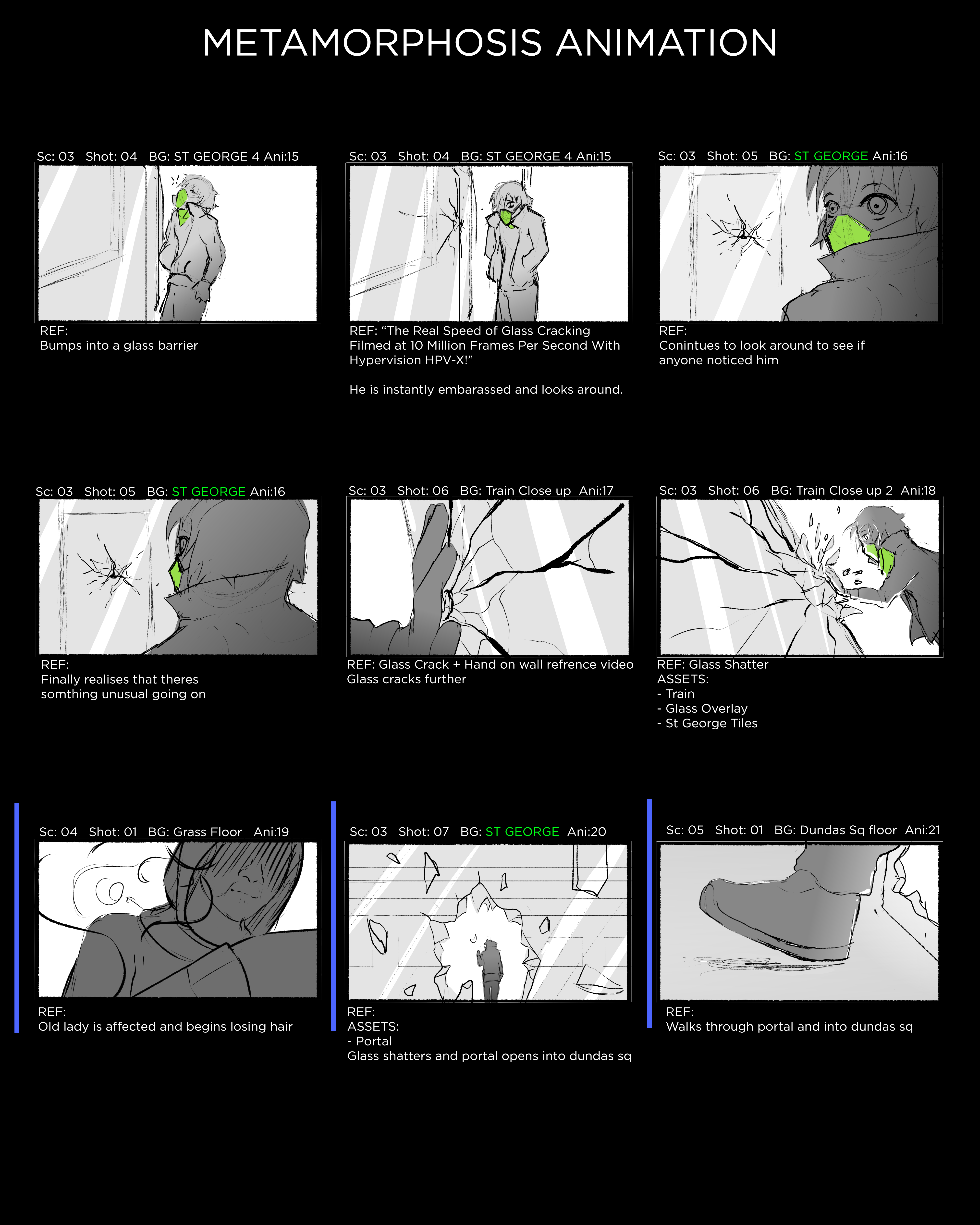 "Metamorphosis" Storyboard Page 4