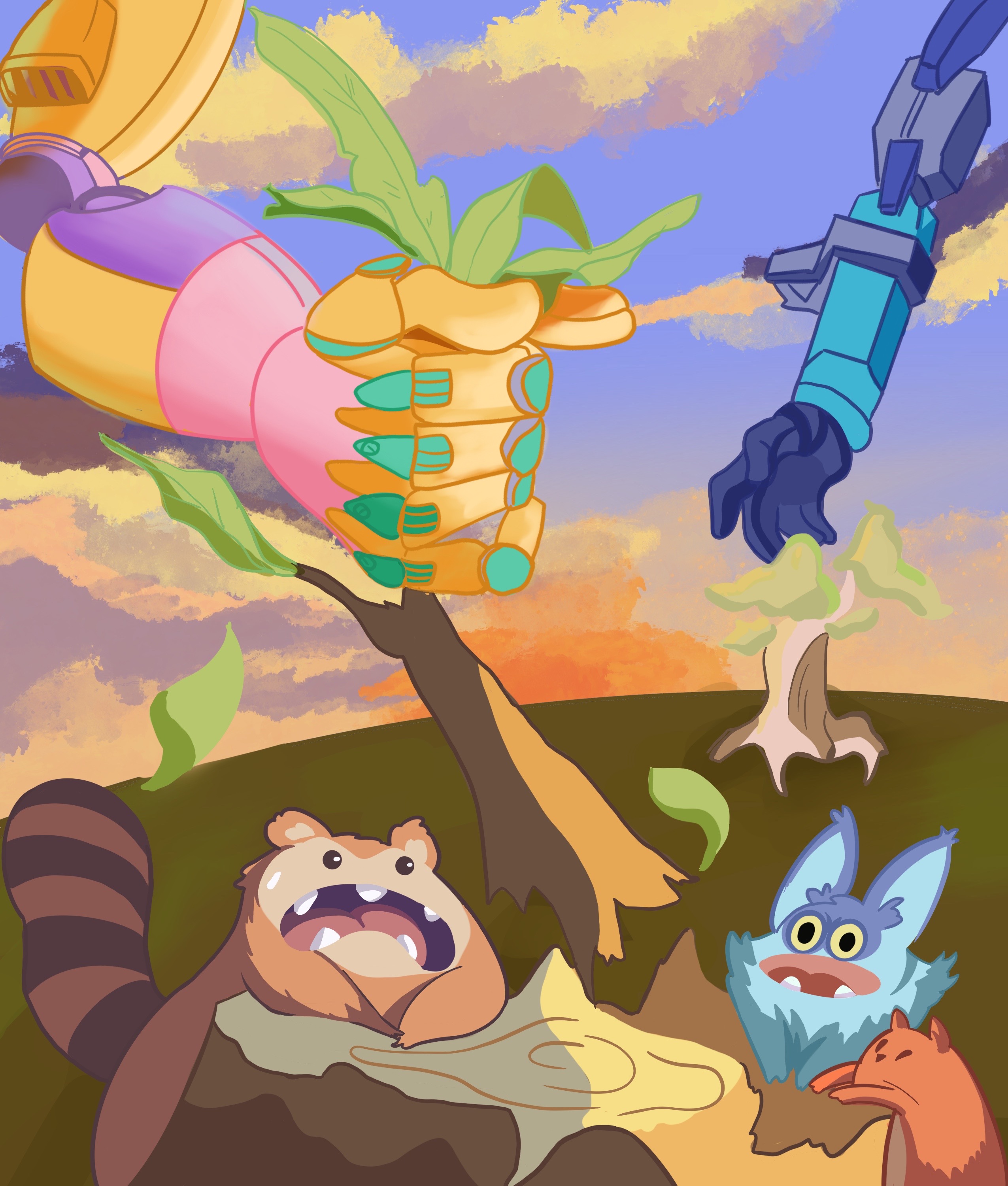 Robot don't need trees!