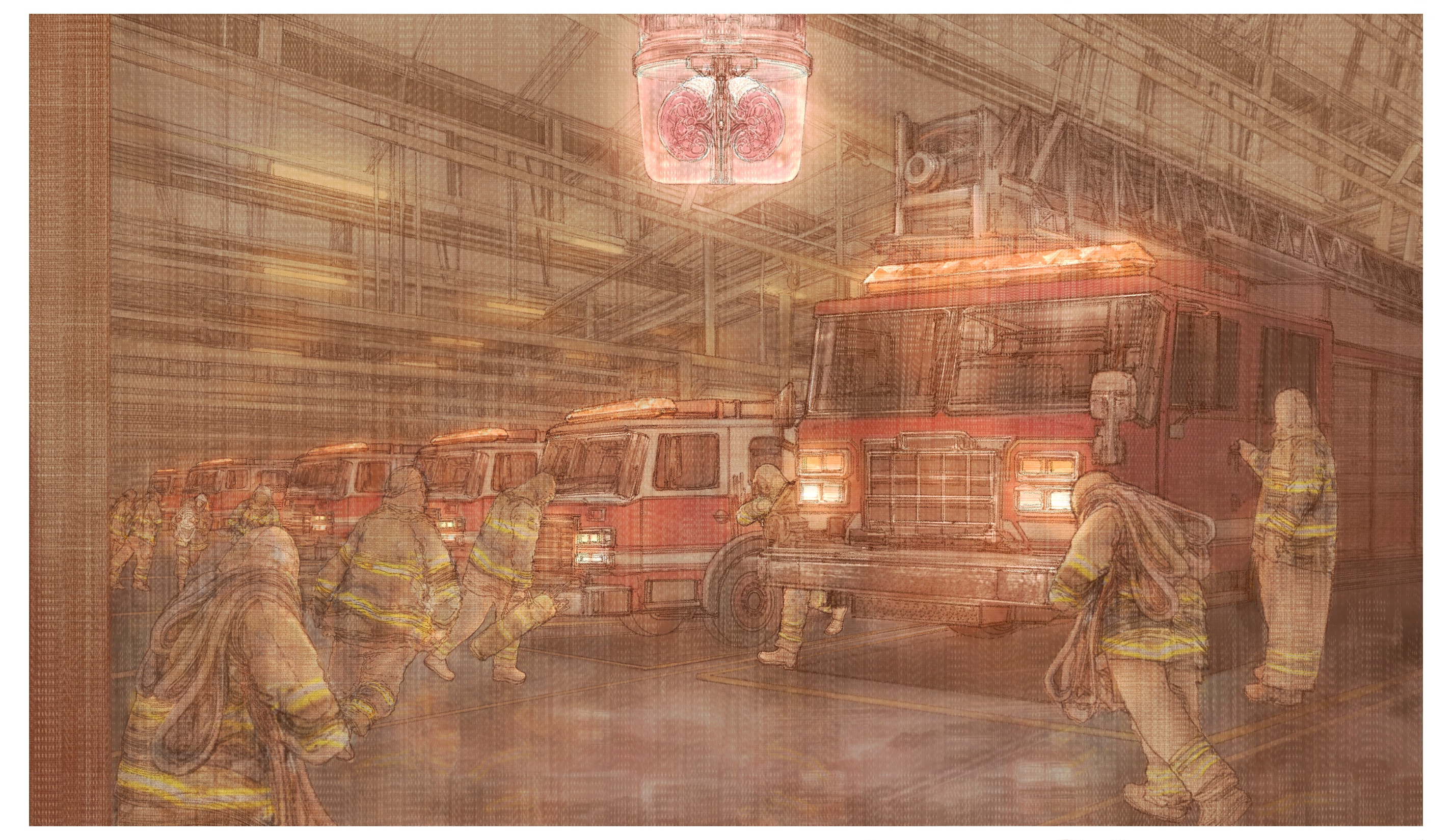 1 - The Adrenal Fire Hall