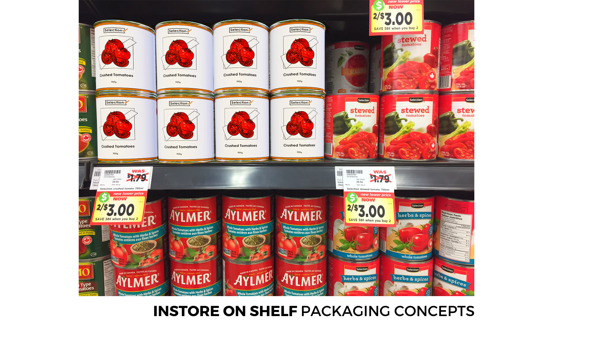 "Taste our Selection": Metro's Selection Private Label Rebrand and Launch Campaign Concept