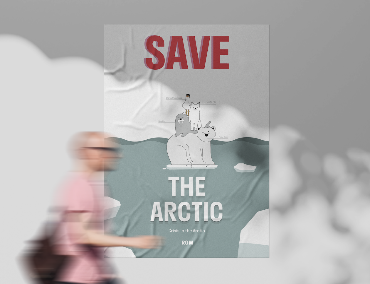Save the Arctic poster