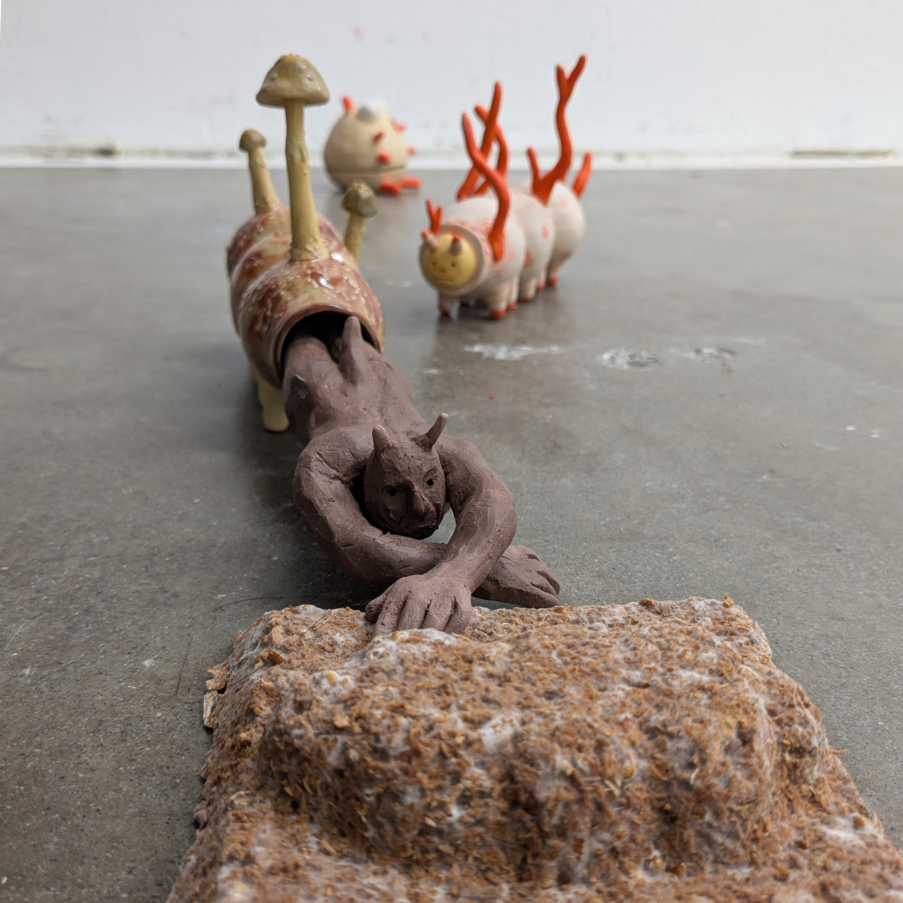 Dirt is My Politic Installation - Detail - Crawler & Voyeur