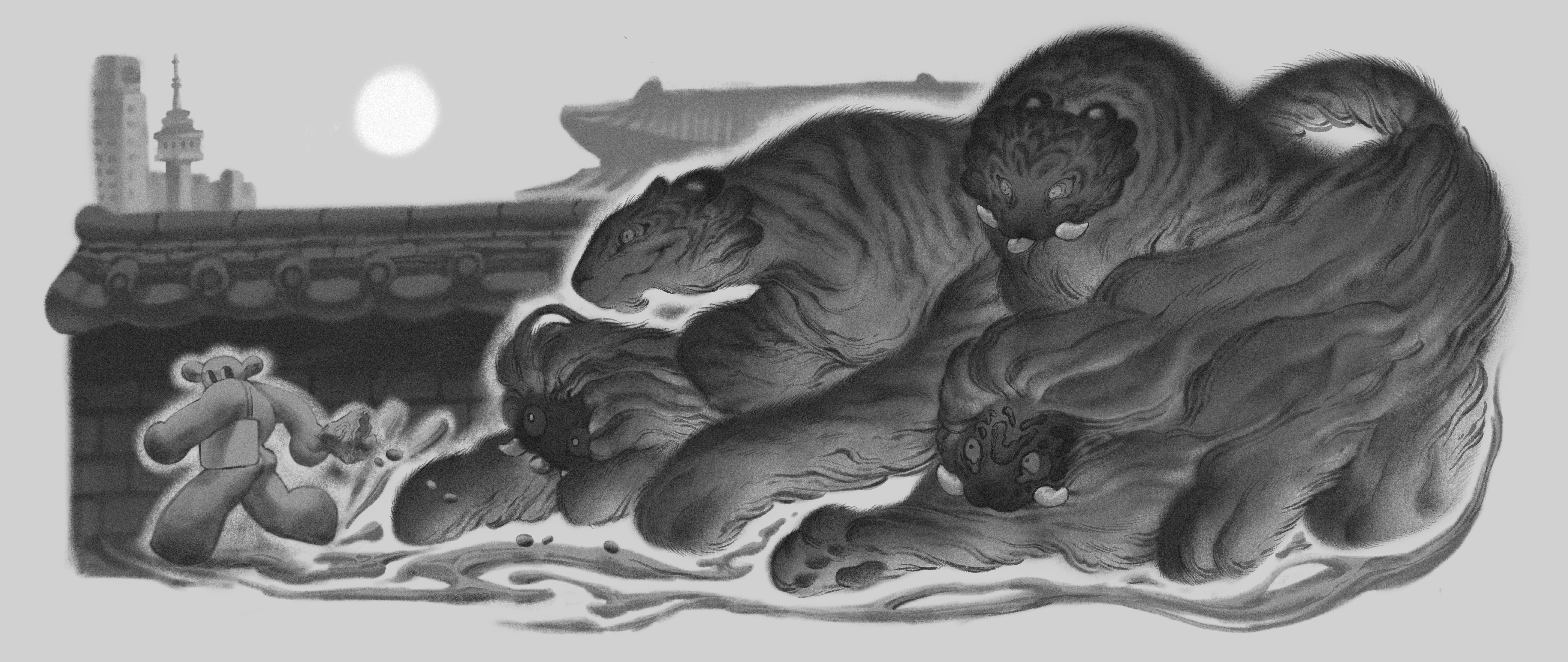 Feeding my neighbour stray ‘cats’