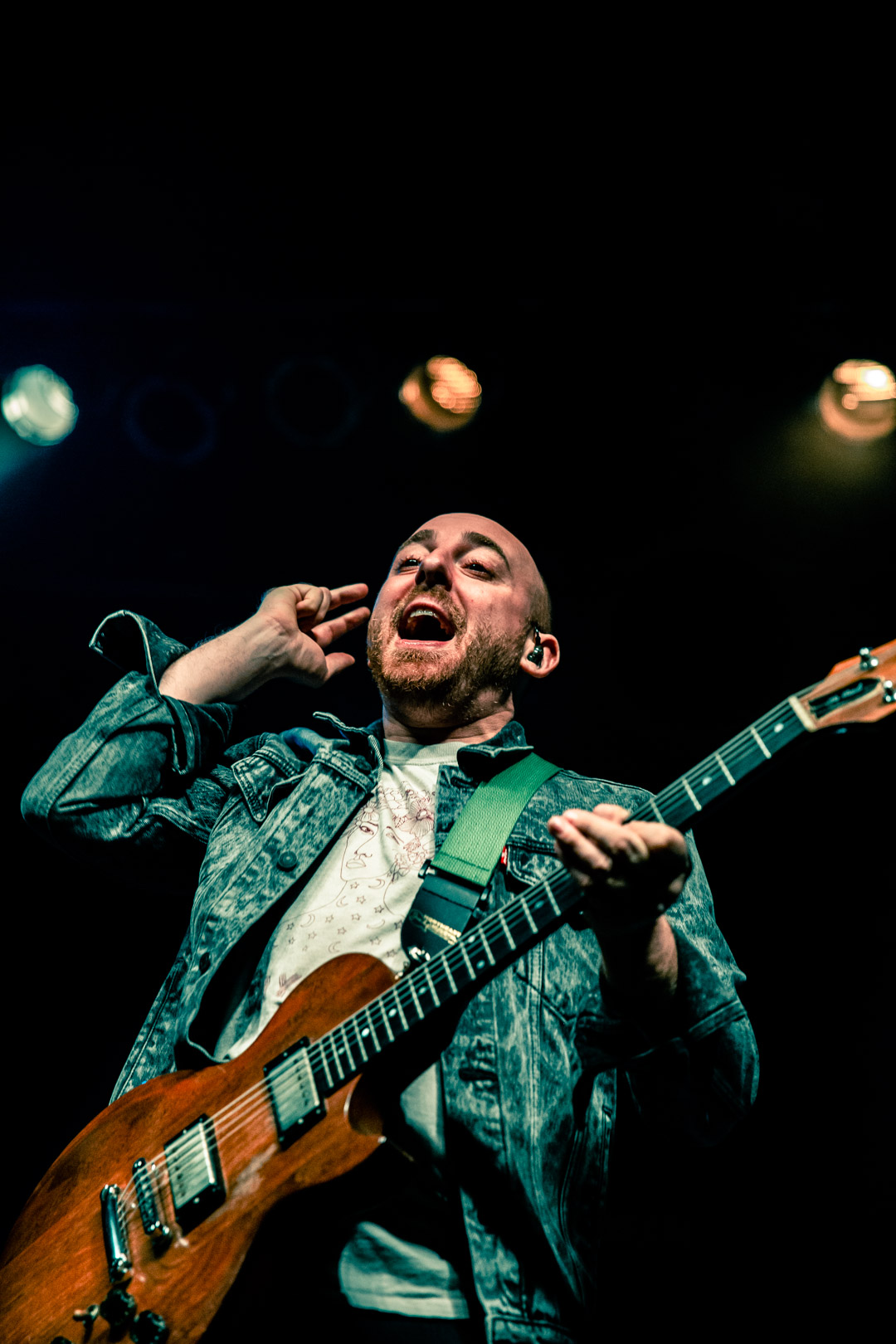 Tom May of The Menzingers @ Phoenix Concert Theatre, December 1, 2019.