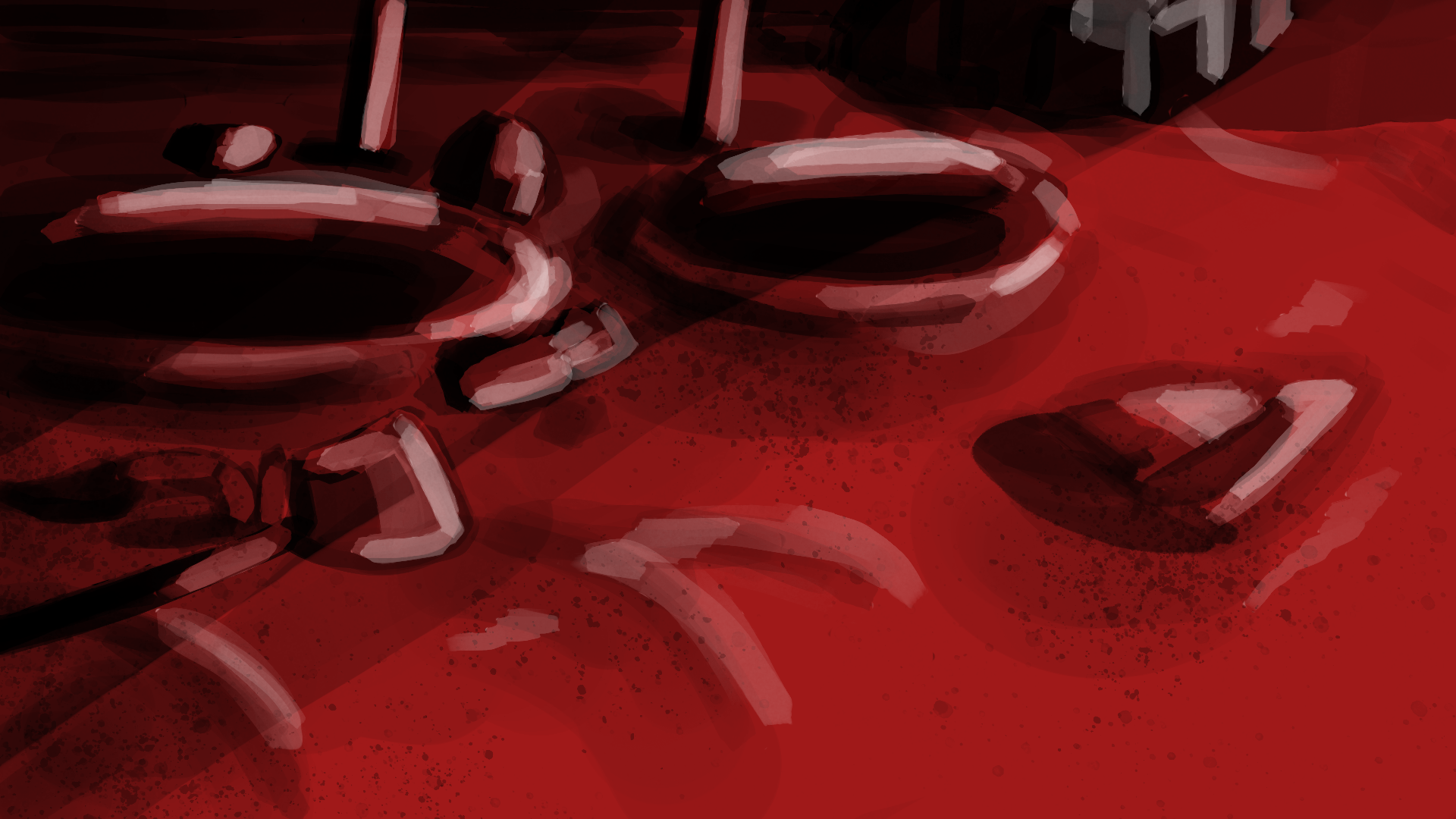 Waste Backgrounds and Characters