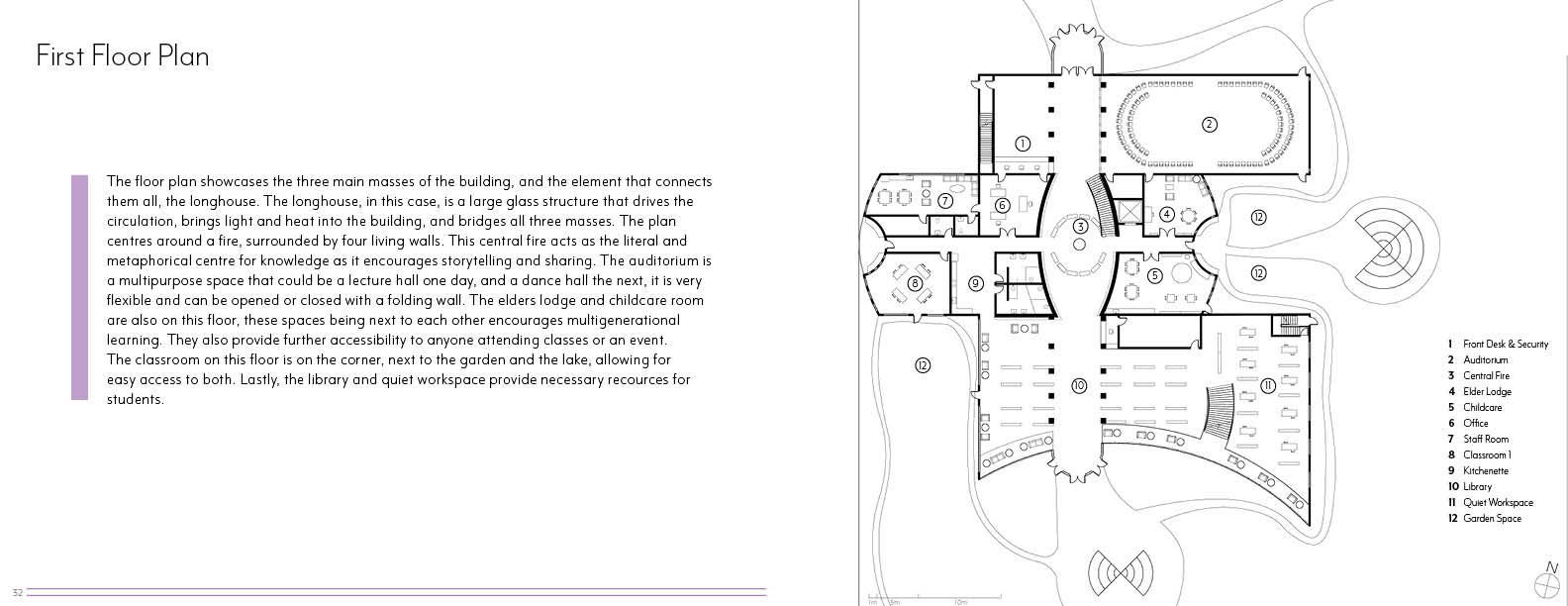 Dancing Between Rivers Learning Centre - Environmental Design Thesis
