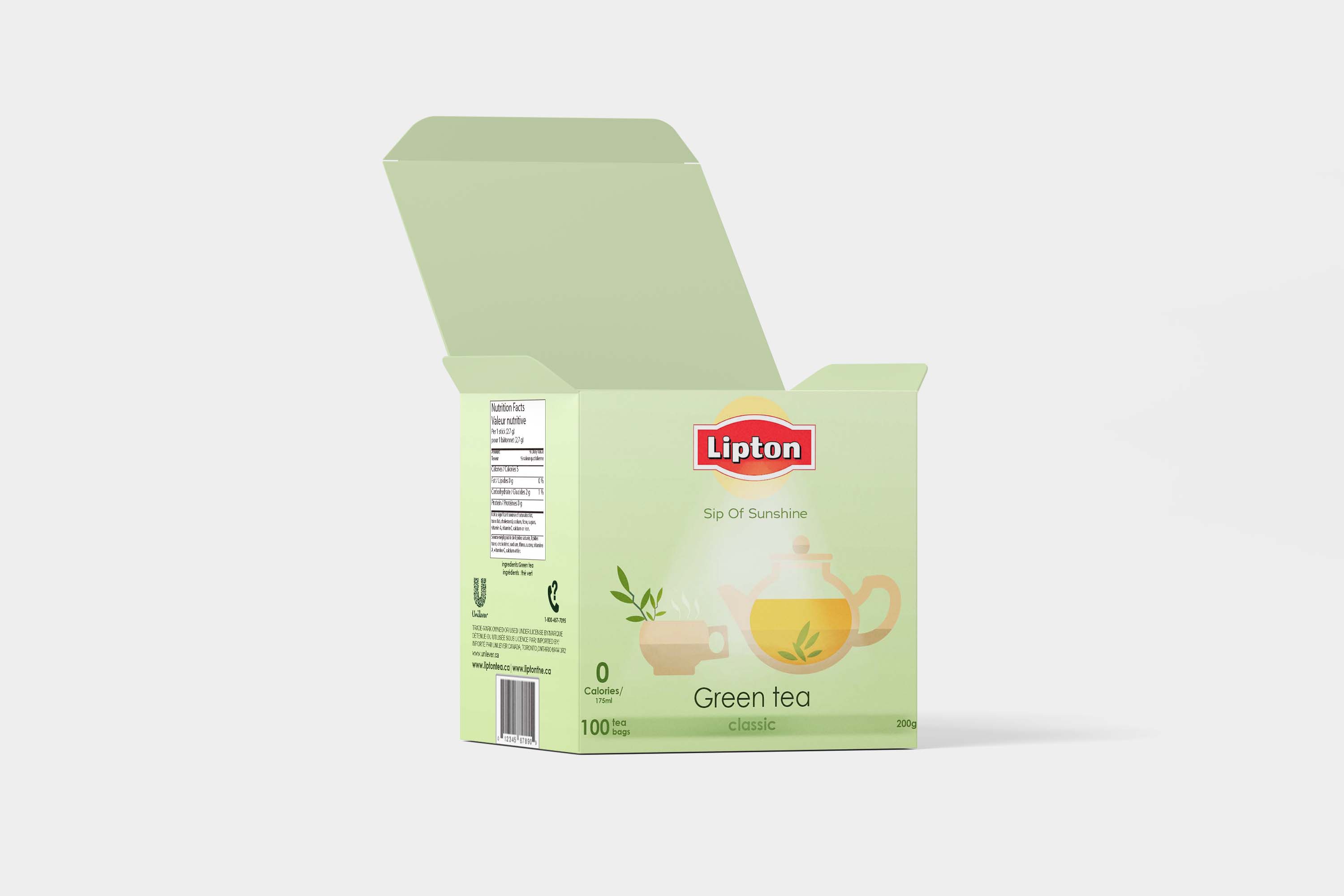 Lipton Tea Packaging Redesign