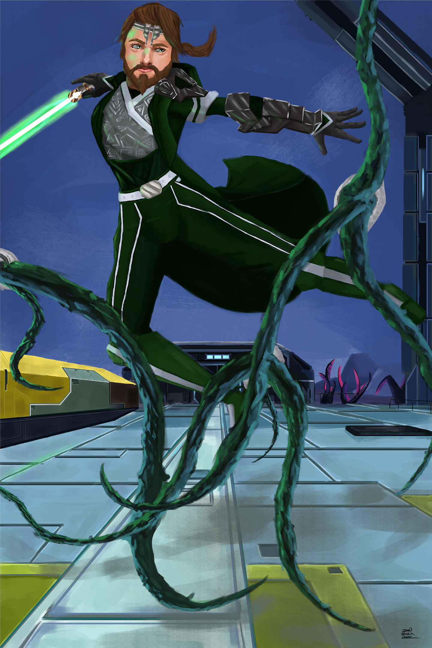 Commission piece: Samo