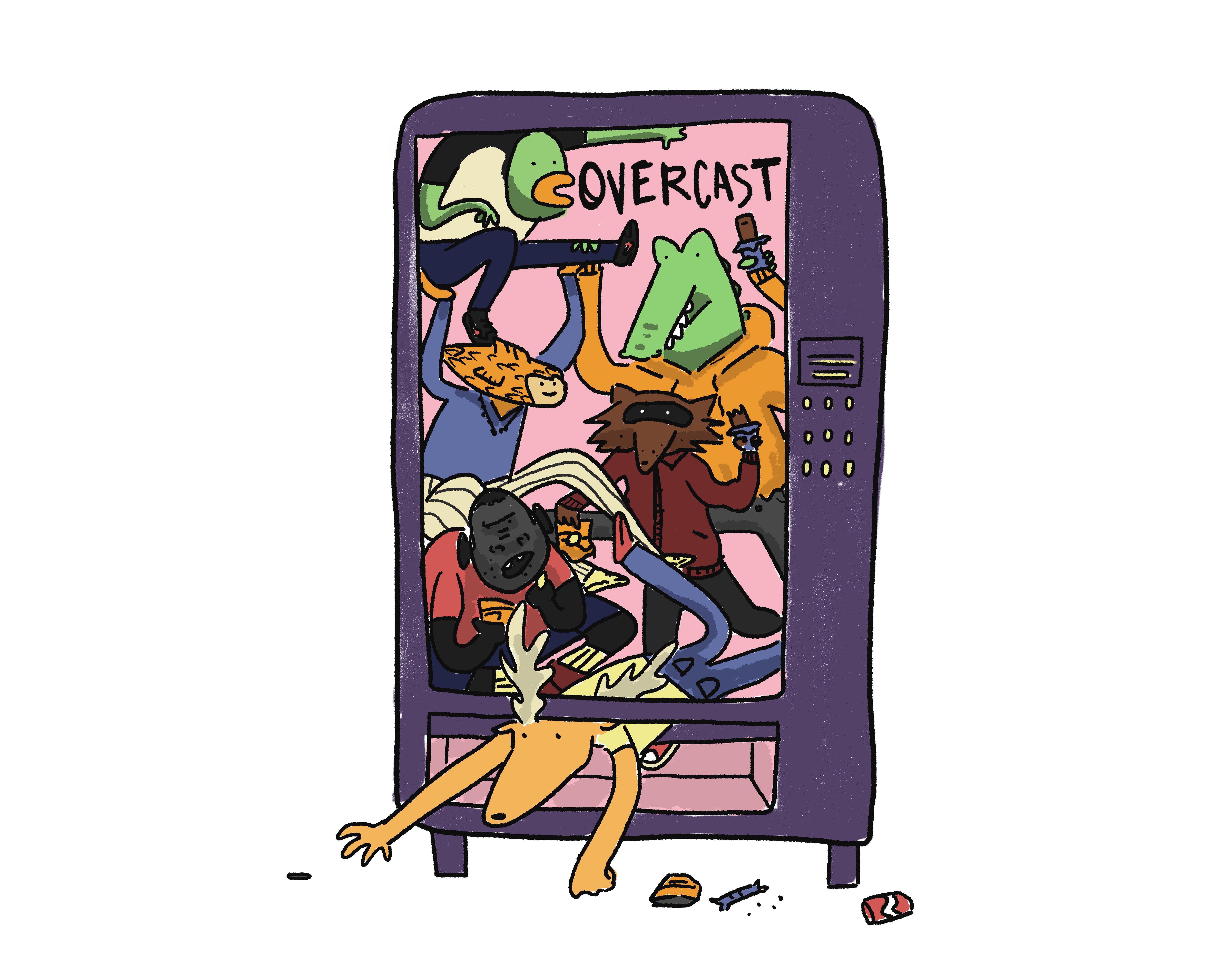 "Overcast" Cover Page