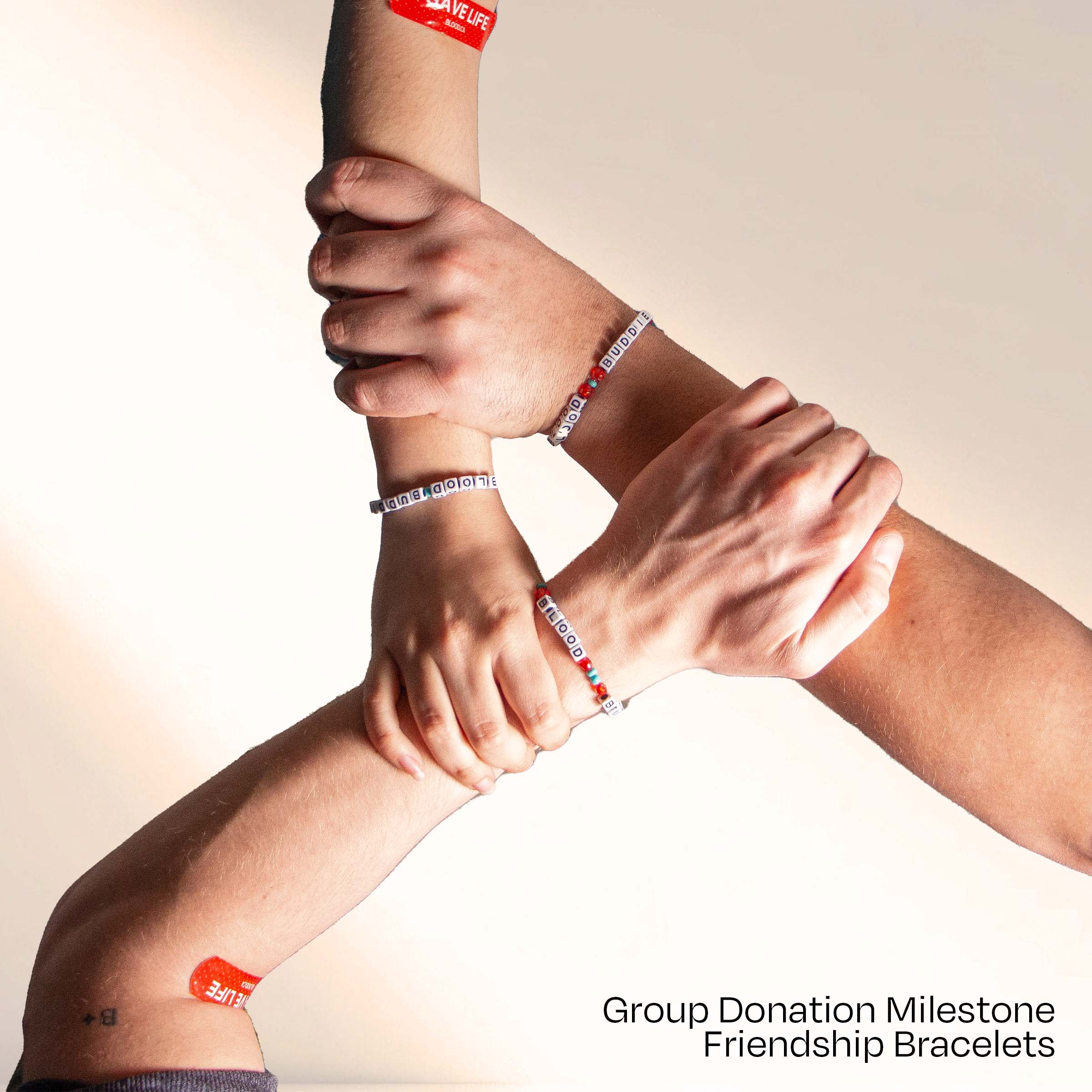 Blood Buddies Friendship Bracelets