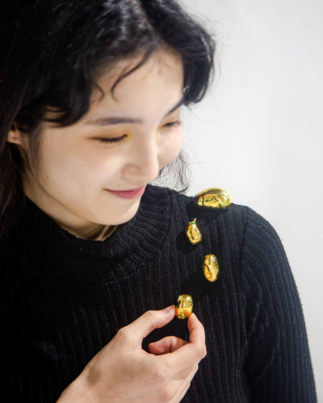FOOD LOTTERY (Potato brooch)