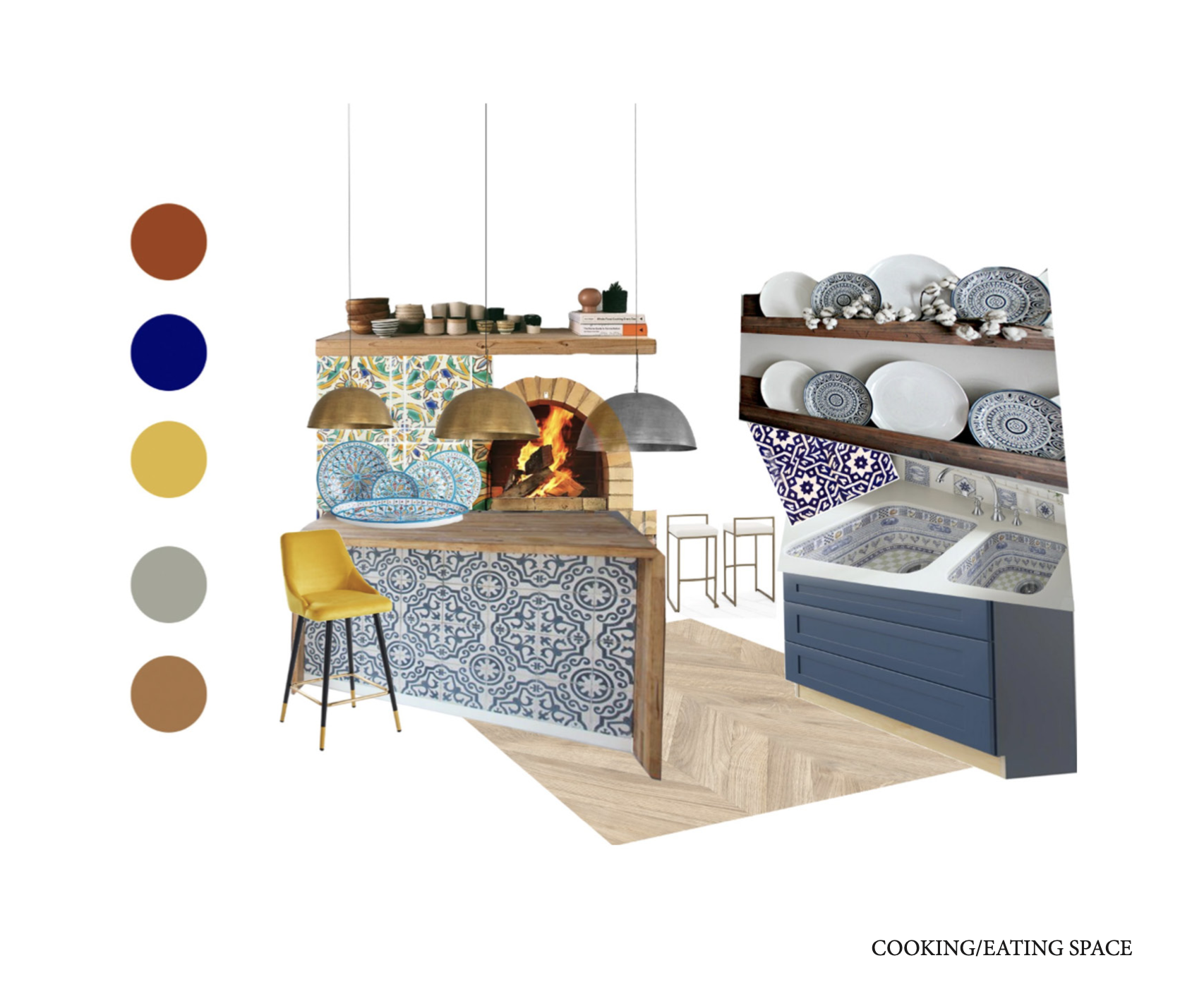 04 - Cultural Fusion "Harmoniously Blending Two Distinct Styles in Interior House Design"