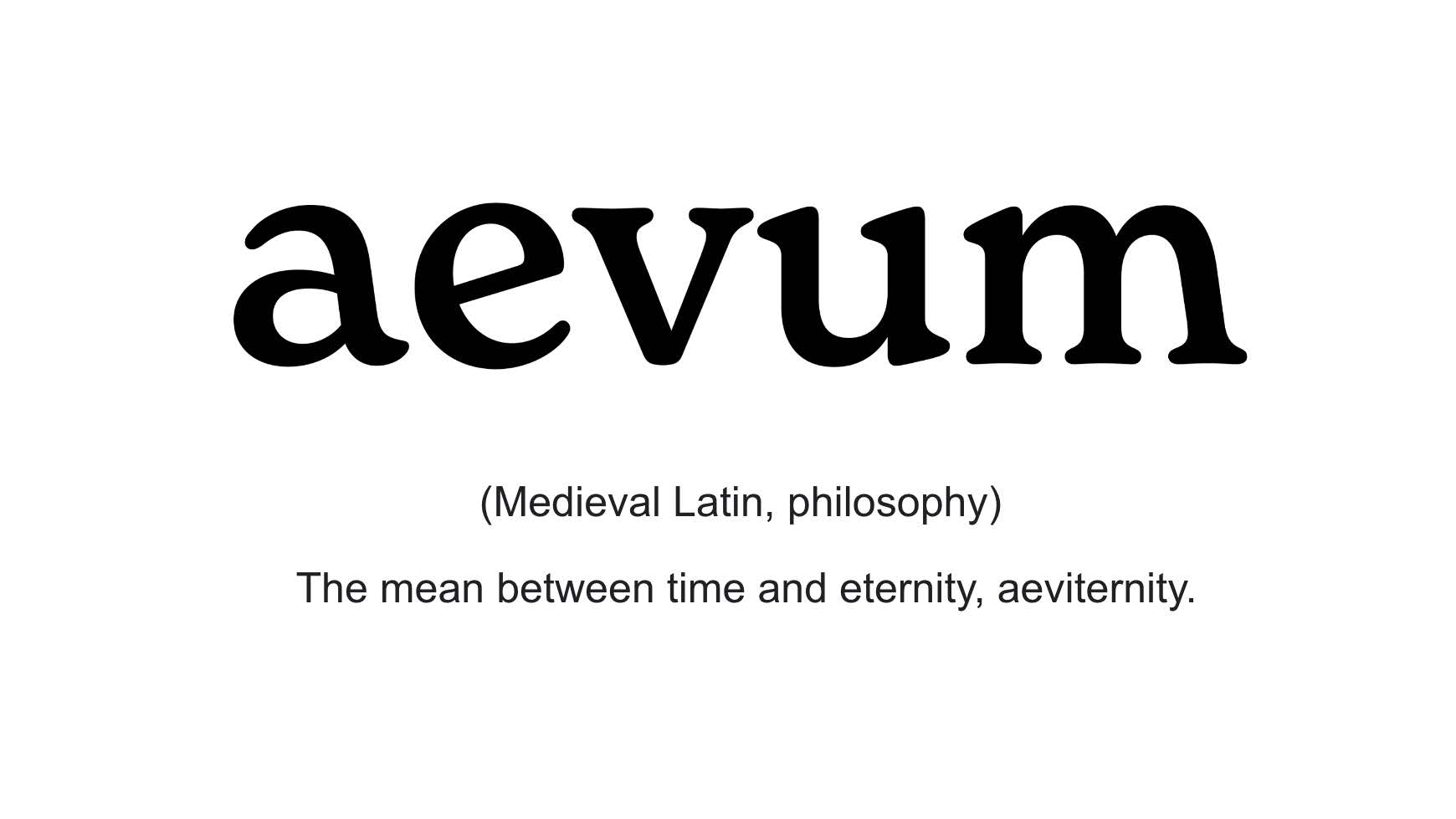 Aevum